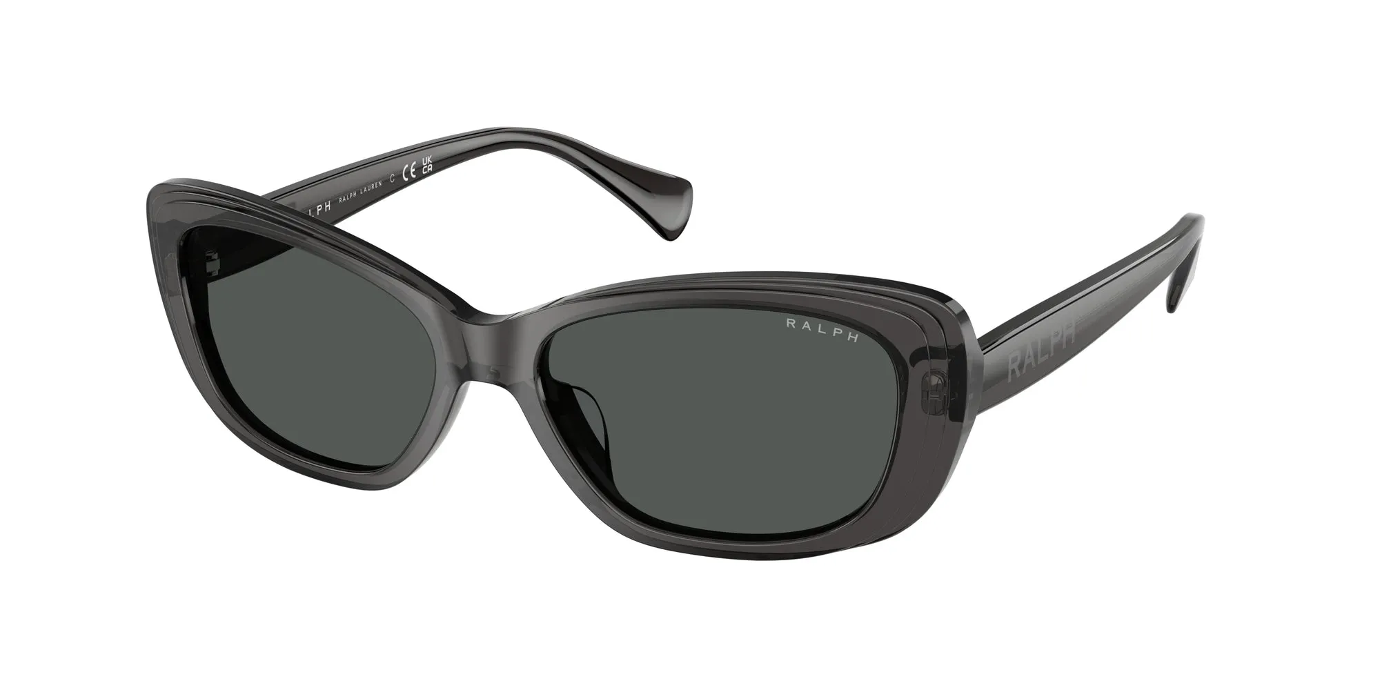 Ralph Lauren RA5322U 553687 Occhiali da sole Acetato Grigio Grigio Squadrata Normale - immagine 1