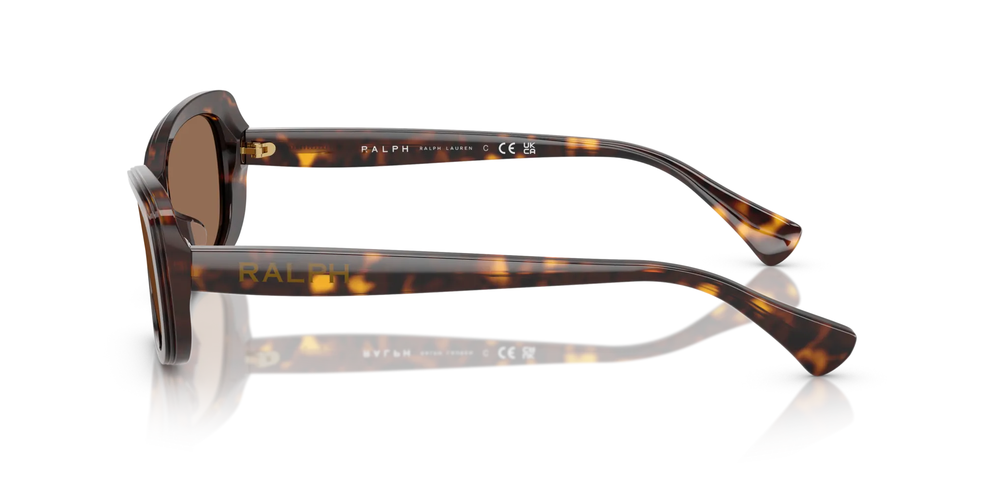 Ralph Lauren RA5322U 500313 Occhiali da sole Acetato Tartaruga Marrone Squadrata Normale - immagine 4