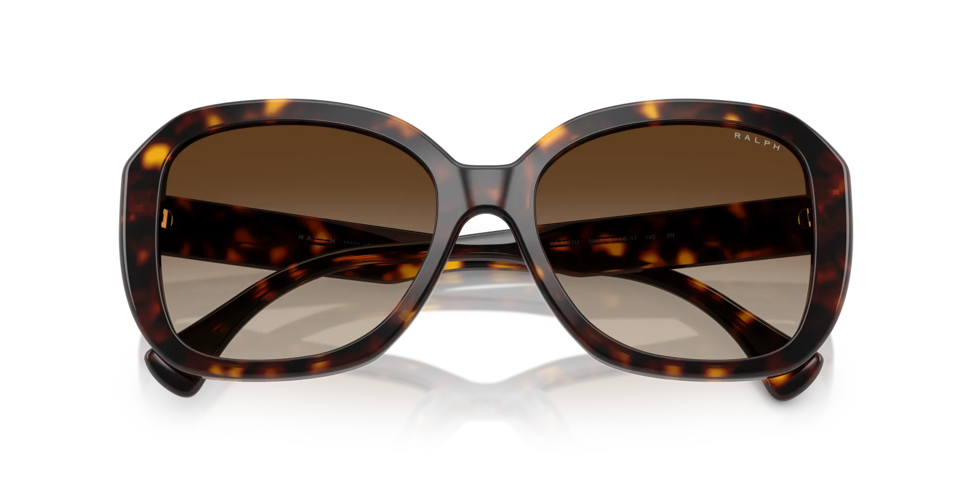 Ralph Lauren RA5321U 500313 Occhiali da sole Acetato Marrone Marrone Squadrata Normale Sfumato - immagine 2