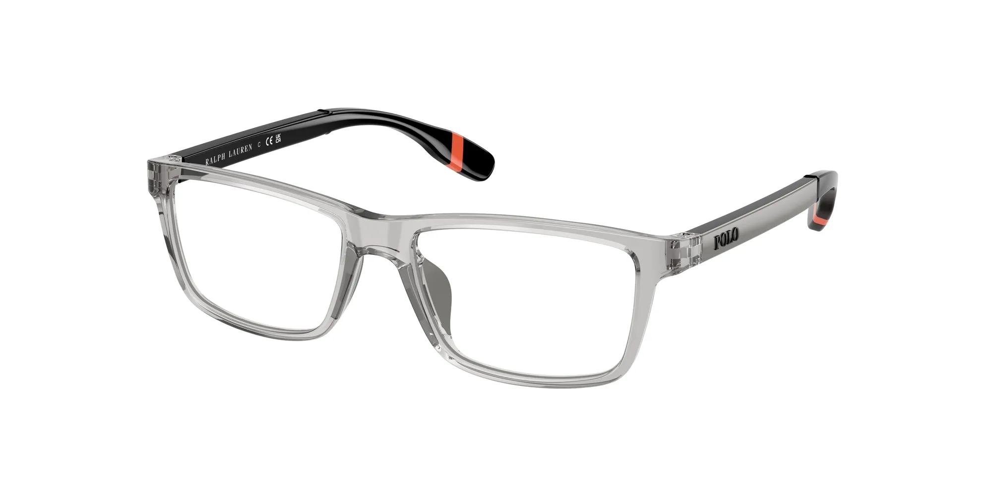 Polo Ralph Lauren PP8547U 5755 Montature da vista Iniettato Grigio Squadrata Normale - immagine 1