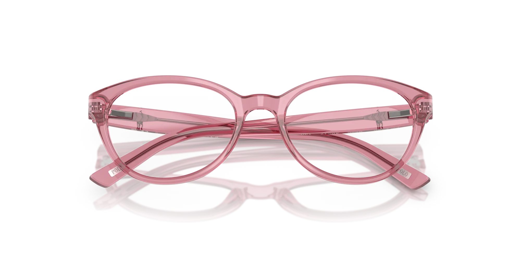 Polo Ralph Lauren PP8526 5220 Montature da vista Acetato Rosa Cat Eye Normale - immagine 2