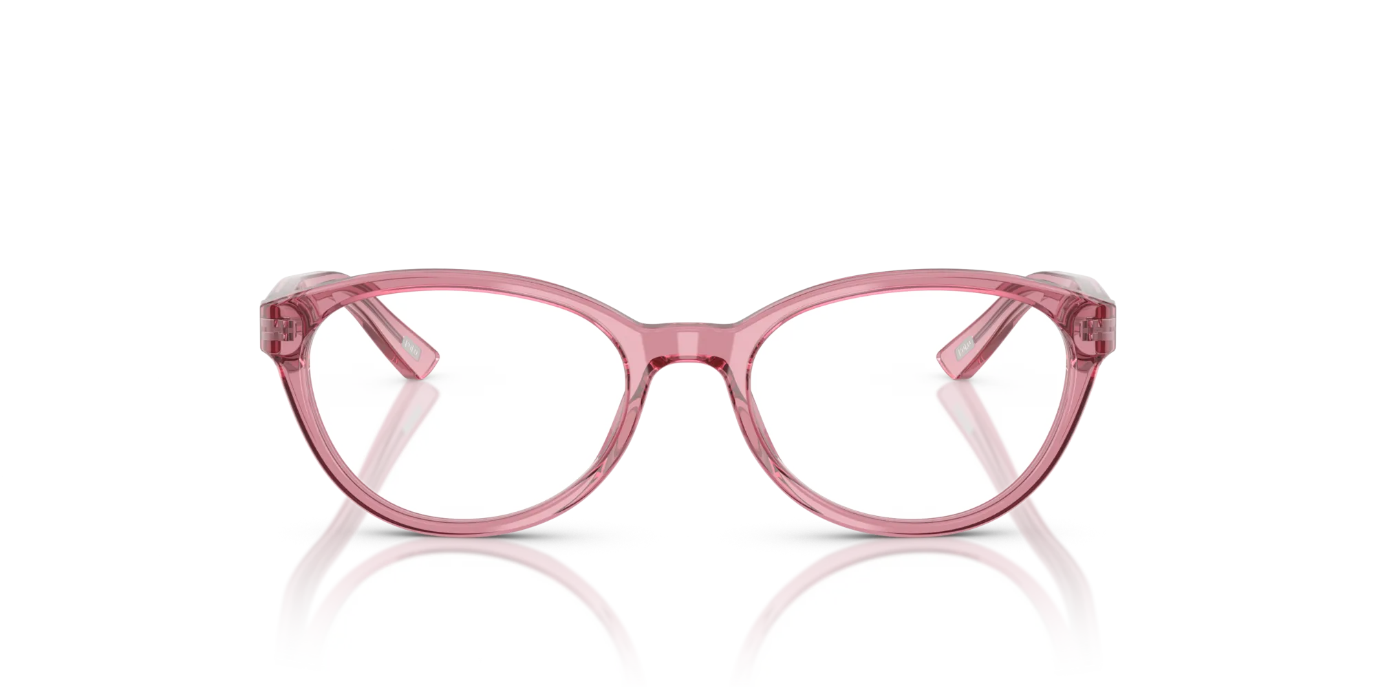 Polo Ralph Lauren PP8526 5220 Montature da vista Acetato Rosa Cat Eye Normale - immagine 3