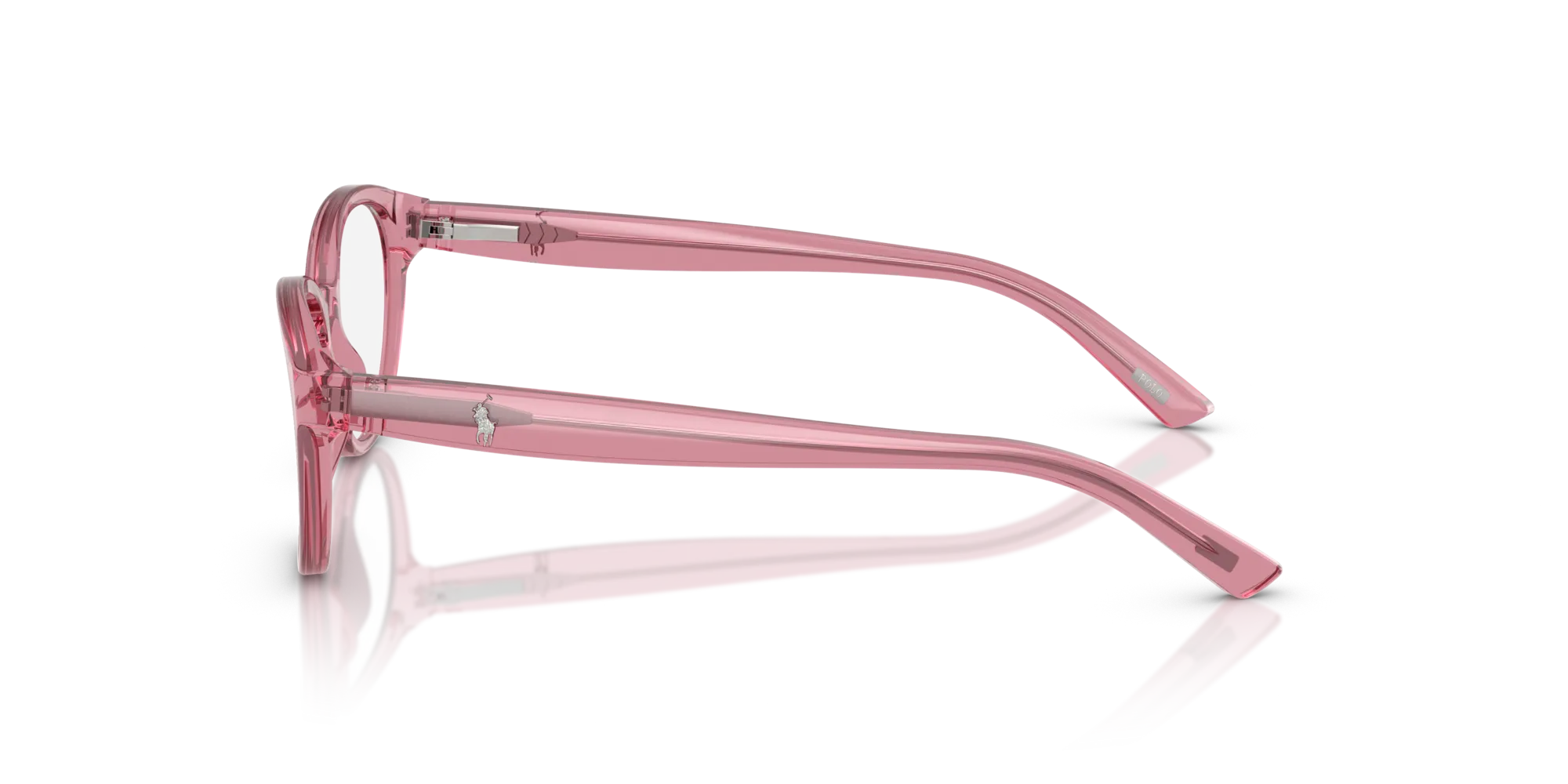Polo Ralph Lauren PP8526 5220 Montature da vista Acetato Rosa Cat Eye Normale - immagine 4