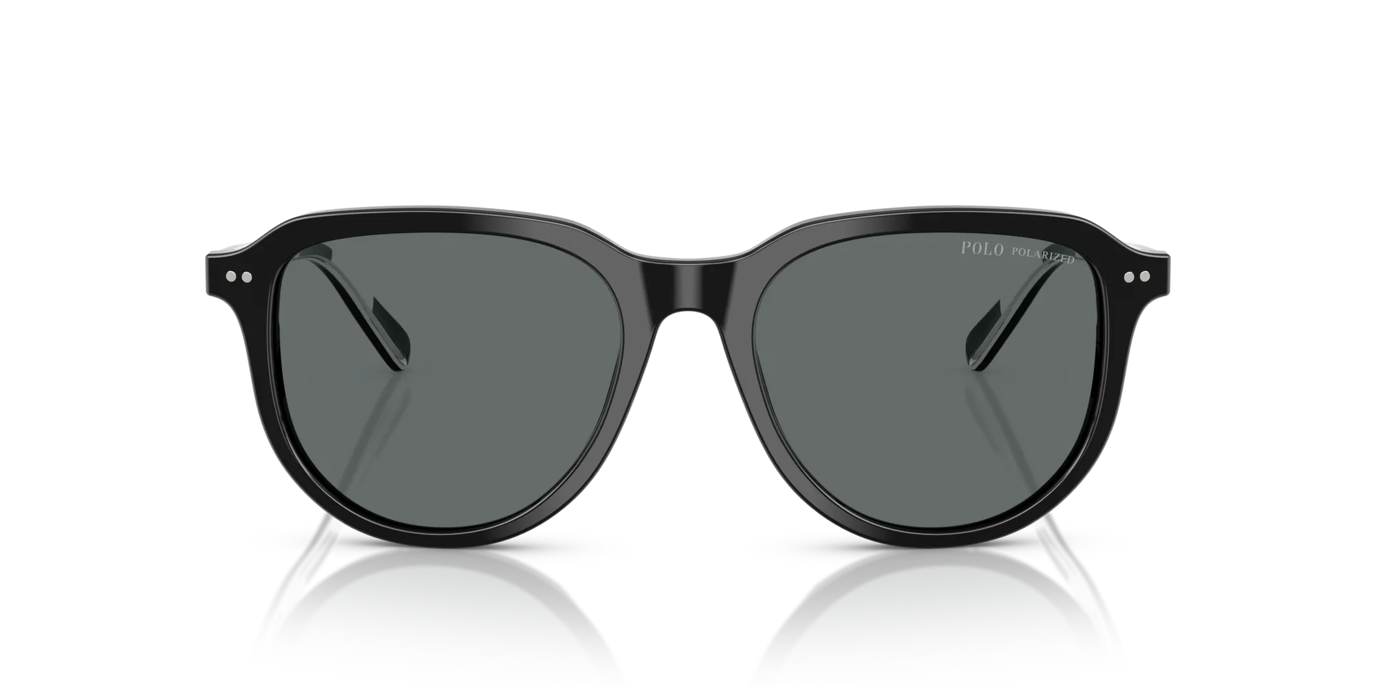 Polo Ralph Lauren PH4225 500181 Occhiali da sole Acetato Nero Grigio Pilot Polarizzata - immagine 3