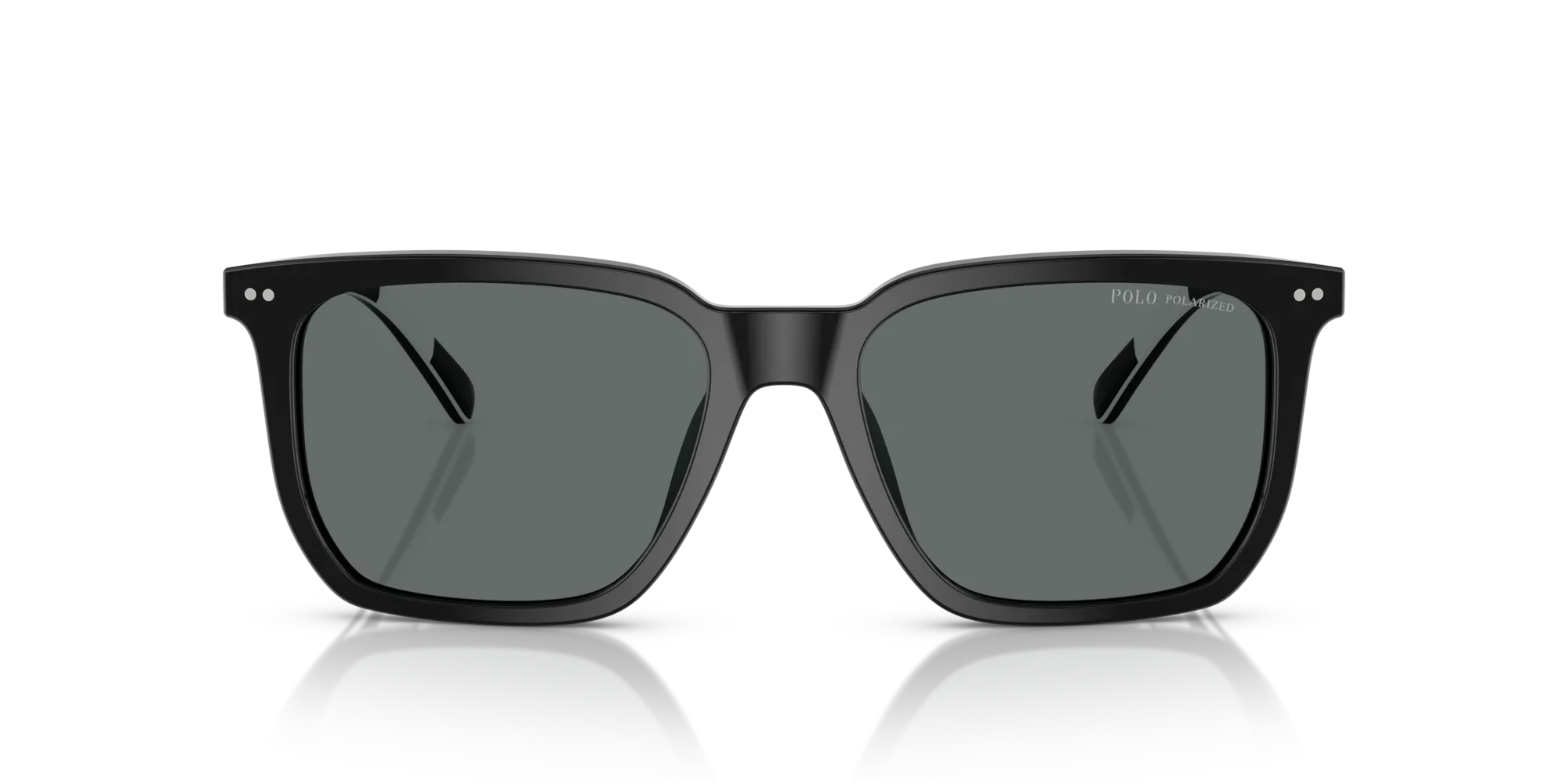 Polo Ralph Lauren PH4224U 500181 Occhiali da sole Acetato Nero Grigio Squadrata Polarizzata - immagine 3