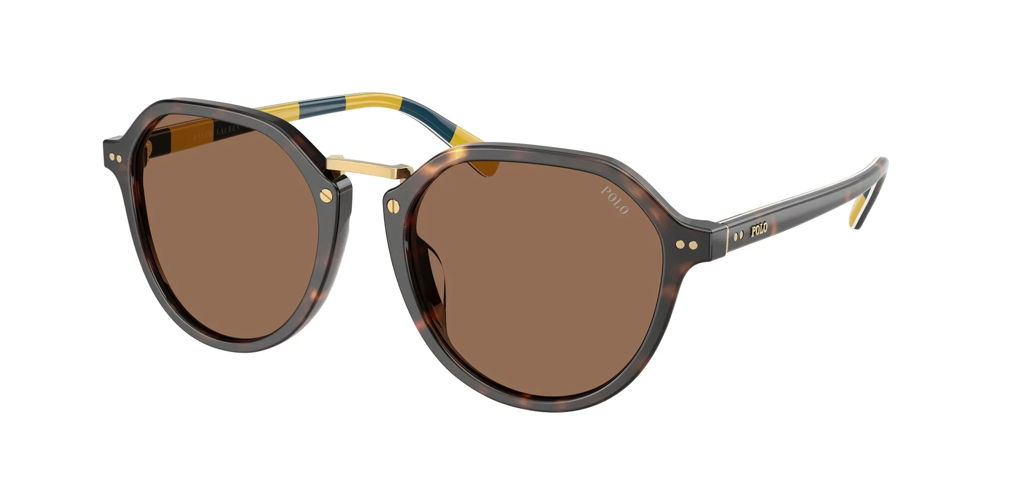 Polo Ralph Lauren PH4223U 500373 Occhiali da sole Acetato Tartaruga Marrone Pantos Normale - immagine 1