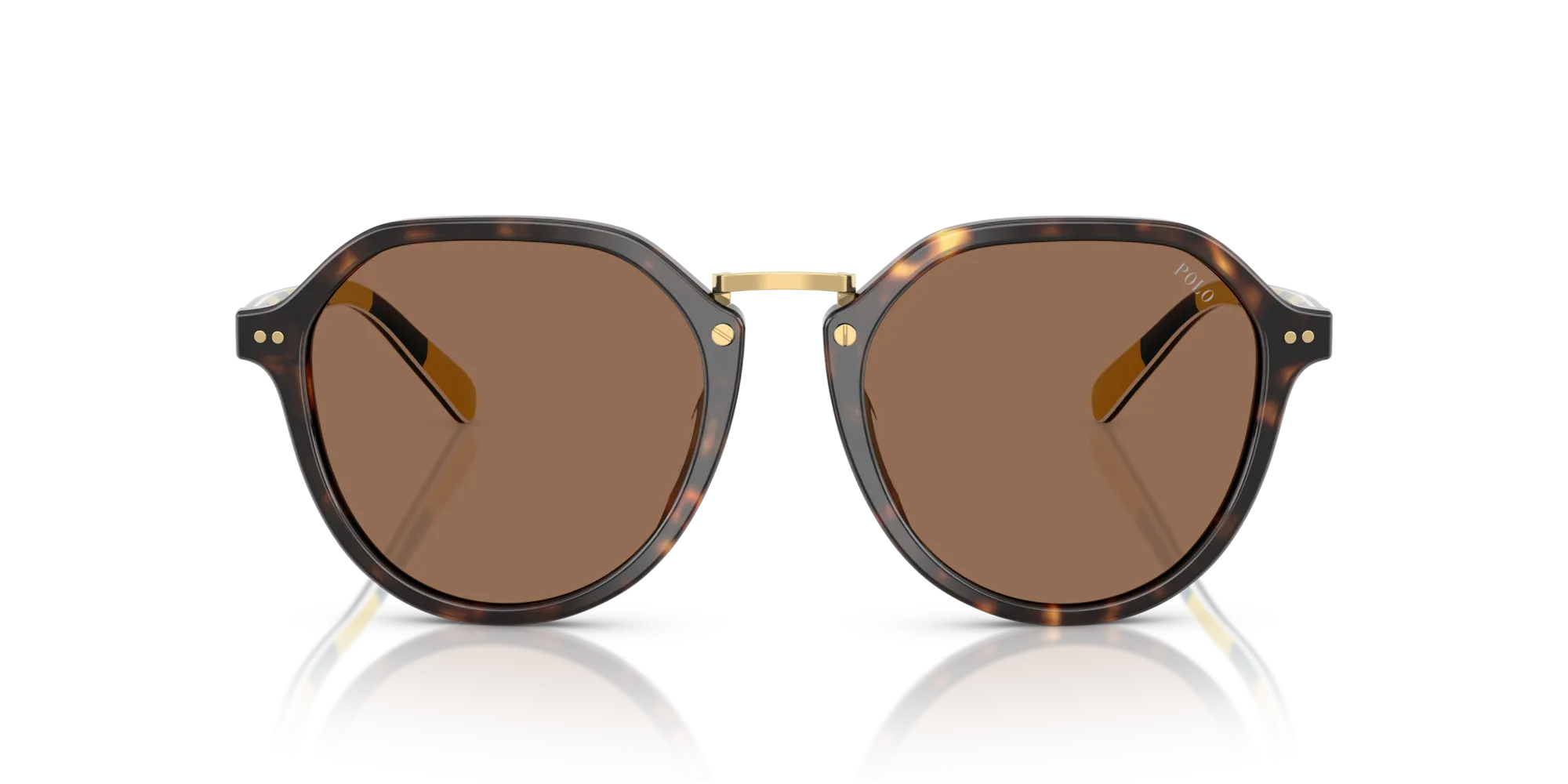 Polo Ralph Lauren PH4223U 500373 Occhiali da sole Acetato Tartaruga Marrone Pantos Normale - immagine 3