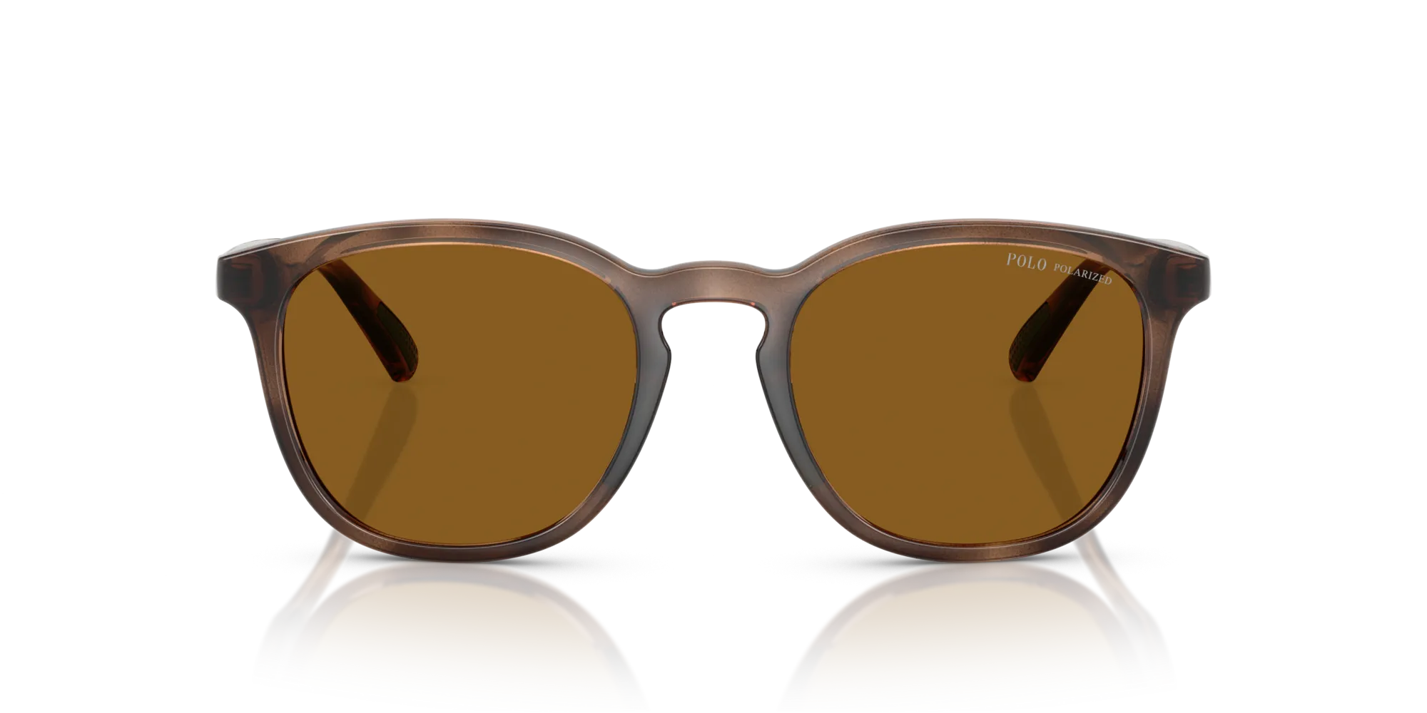 Polo Ralph Lauren PH4222U 500383 Occhiali da sole Iniettato Tartaruga Rotonda Polarizzata - immagine 3
