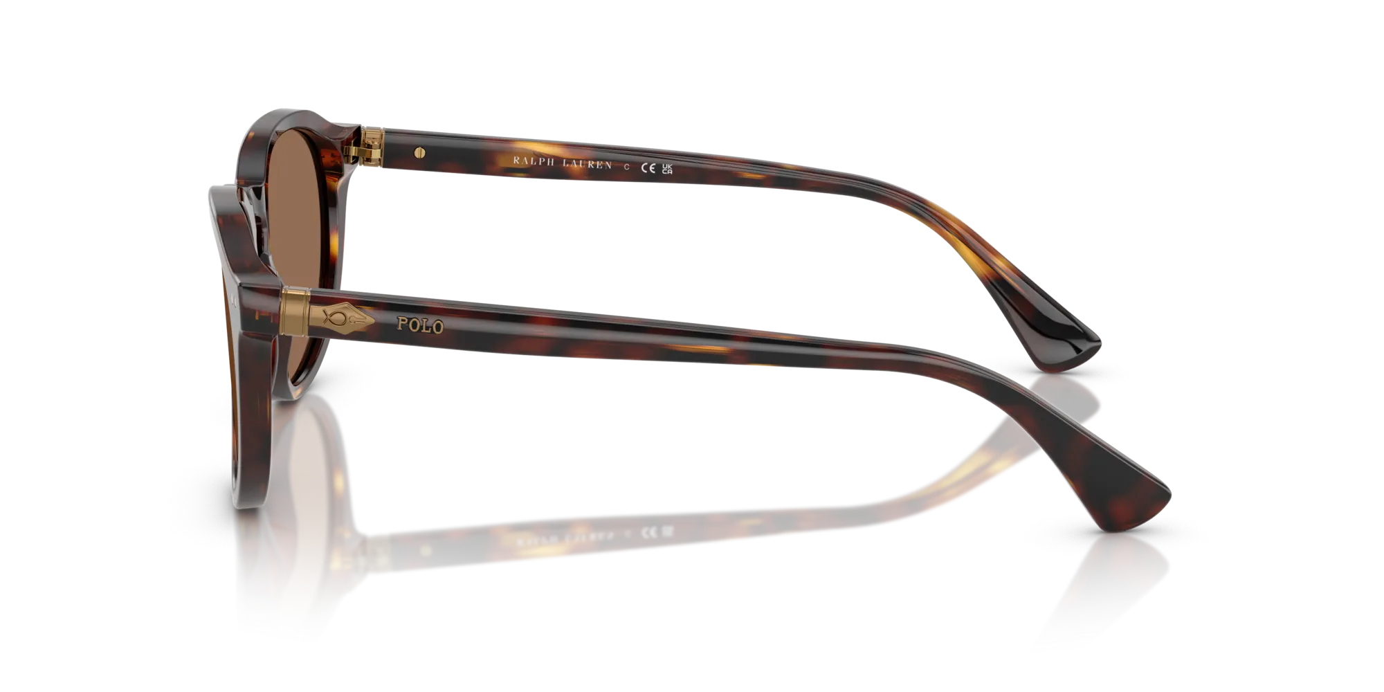 Polo Ralph Lauren PH4221 613773 Occhiali da sole Acetato Tartaruga Marrone Pantos Normale - immagine 4