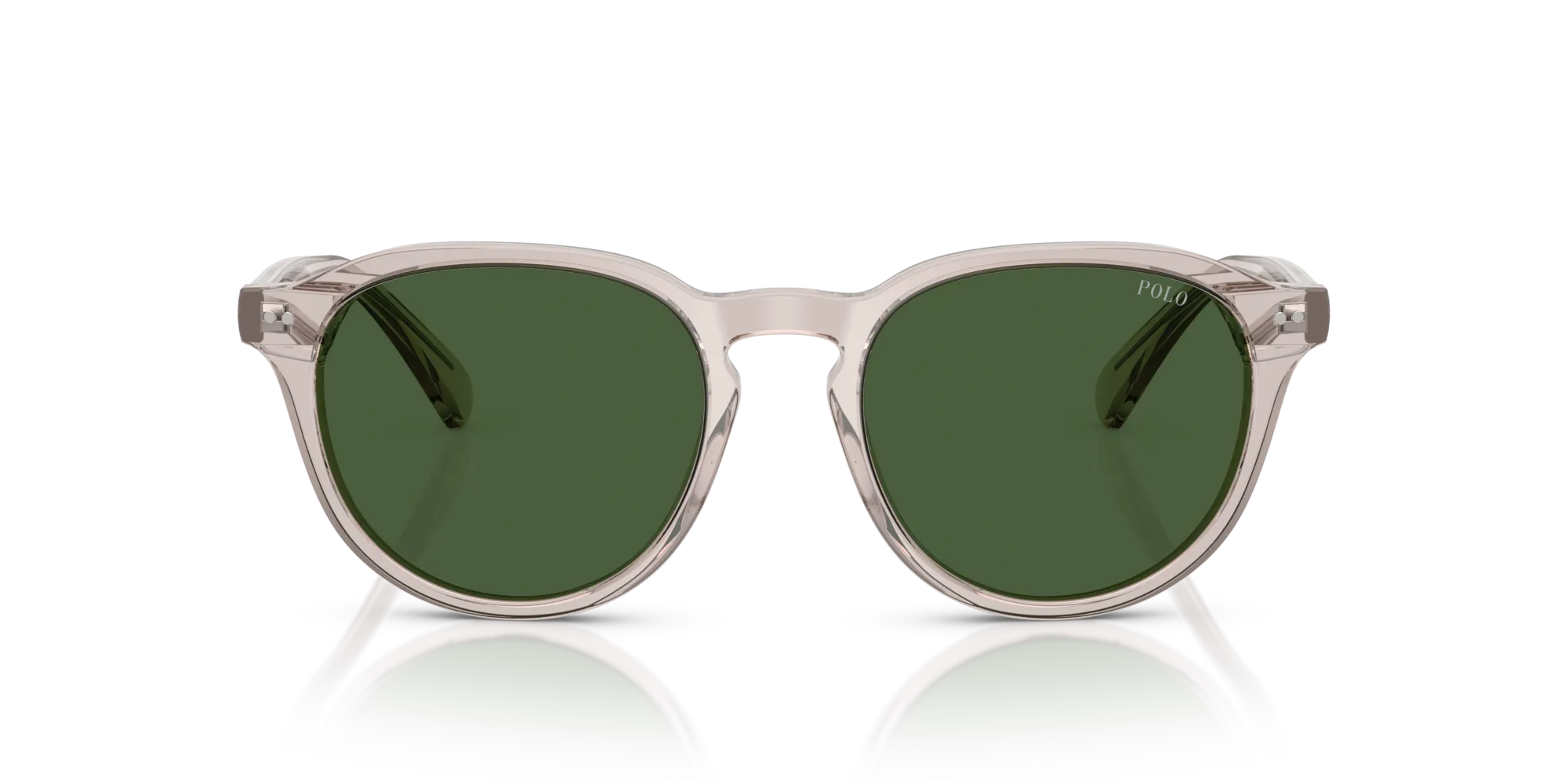 Polo Ralph Lauren PH4221 611771 Occhiali da sole Acetato Marrone Verde Pantos Normale - immagine 3