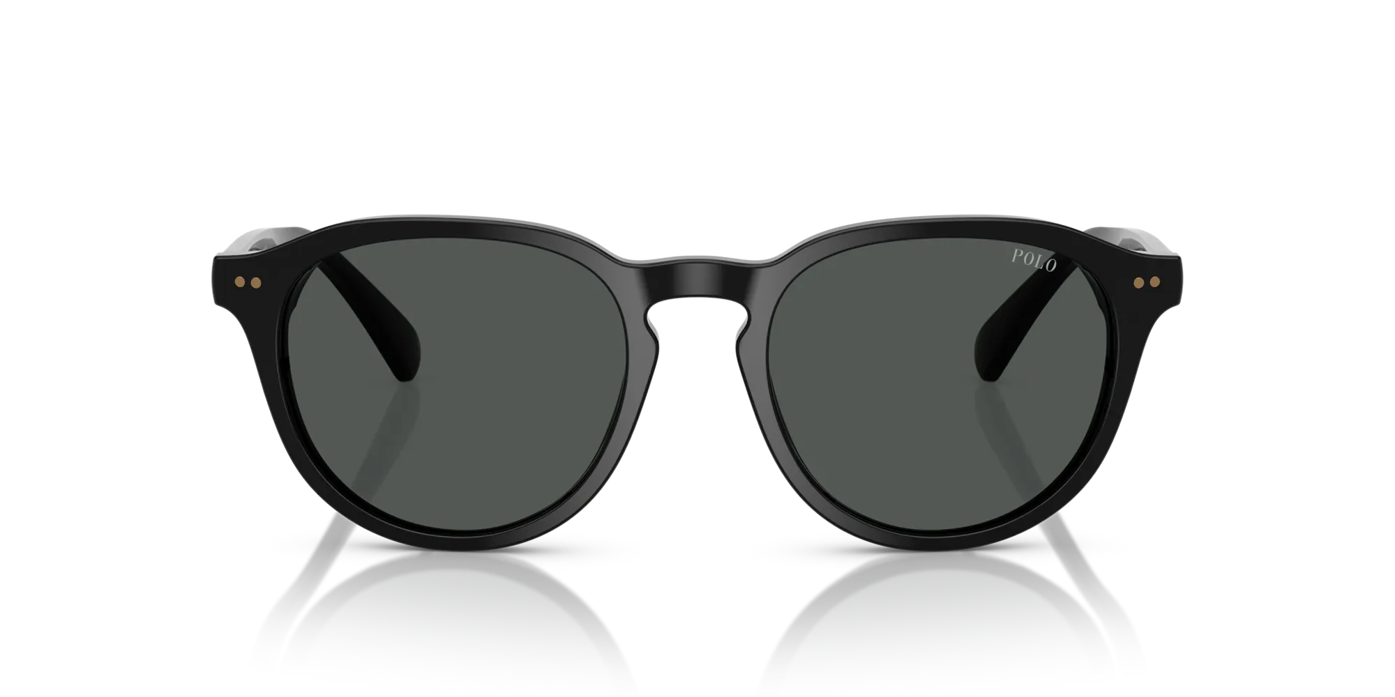 Polo Ralph Lauren PH4221 500187 Occhiali da sole Acetato Nero Grigio Pantos Normale - immagine 3