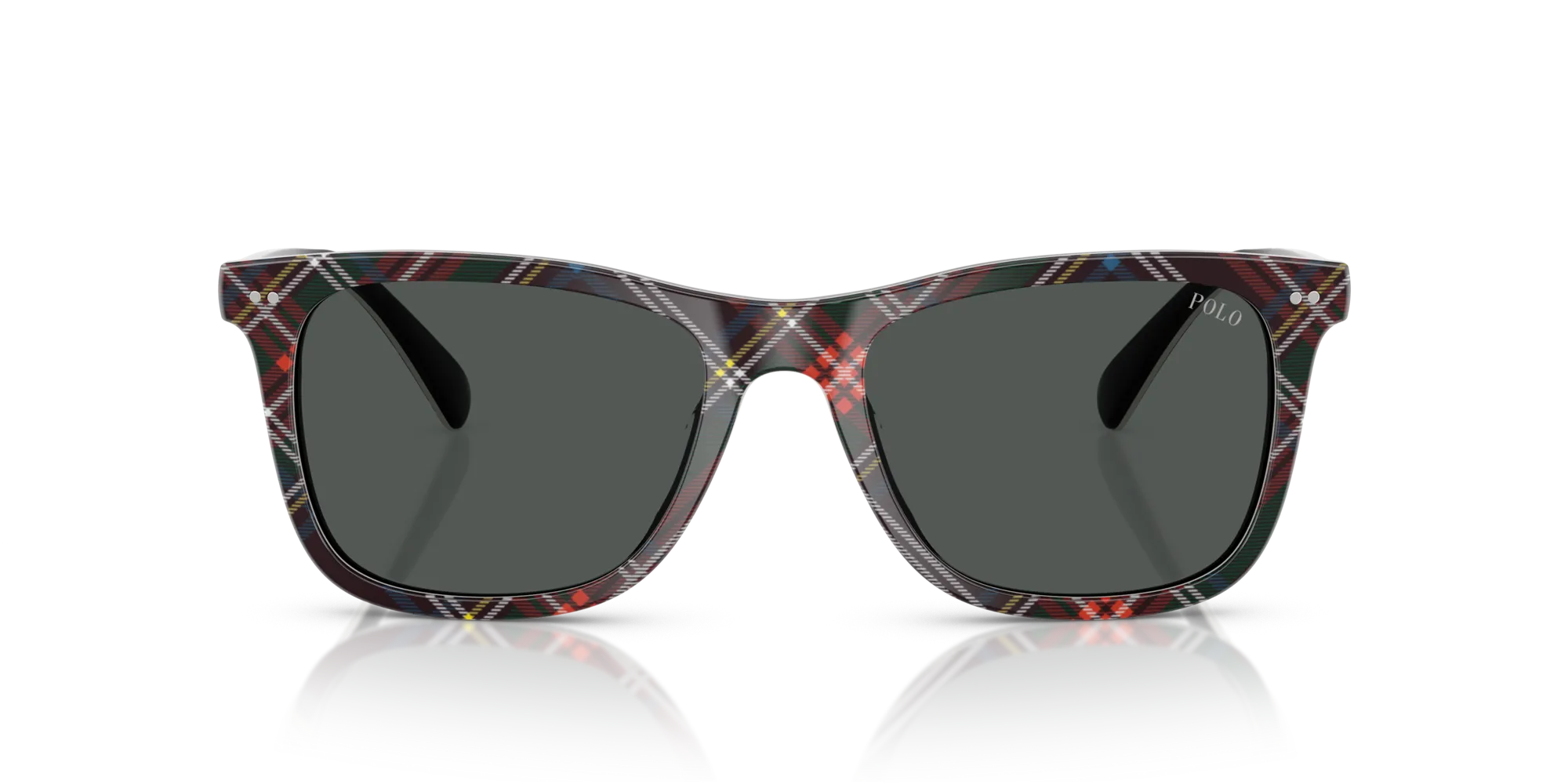 Polo Ralph Lauren PH4220U 620287 Occhiali da sole Acetato Multi-colore Grigio Squadrata Normale - immagine 3