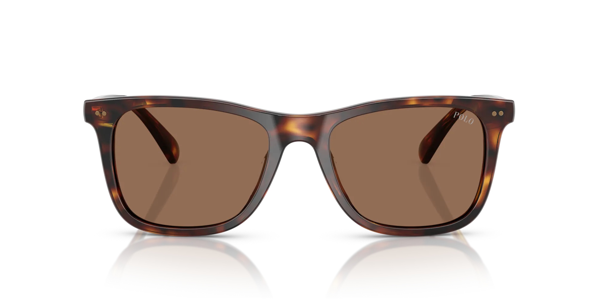 Polo Ralph Lauren PH4220U 613773 Occhiali da sole Acetato Tartaruga Marrone Squadrata Normale - immagine 3