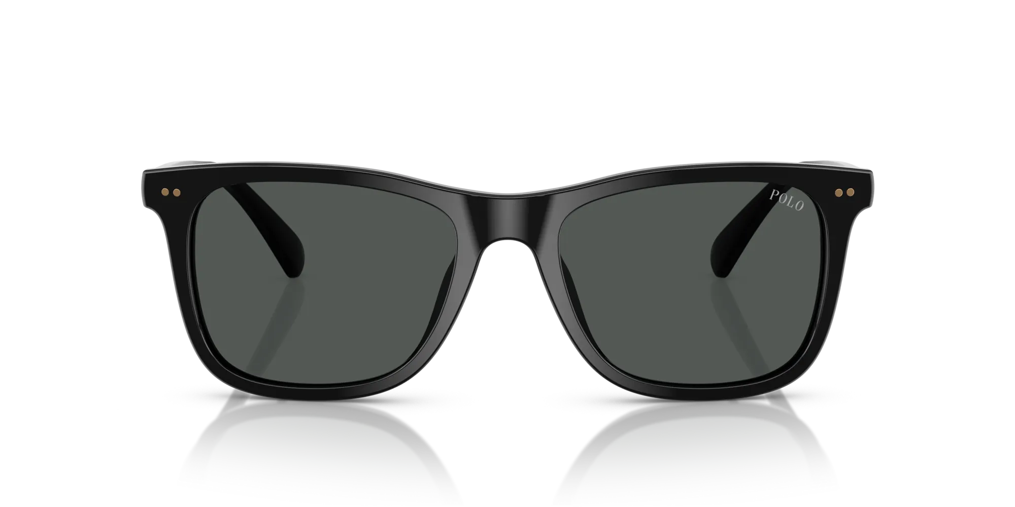 Polo Ralph Lauren PH4220U 500187 Occhiali da sole Acetato Nero Grigio Squadrata Normale - immagine 3