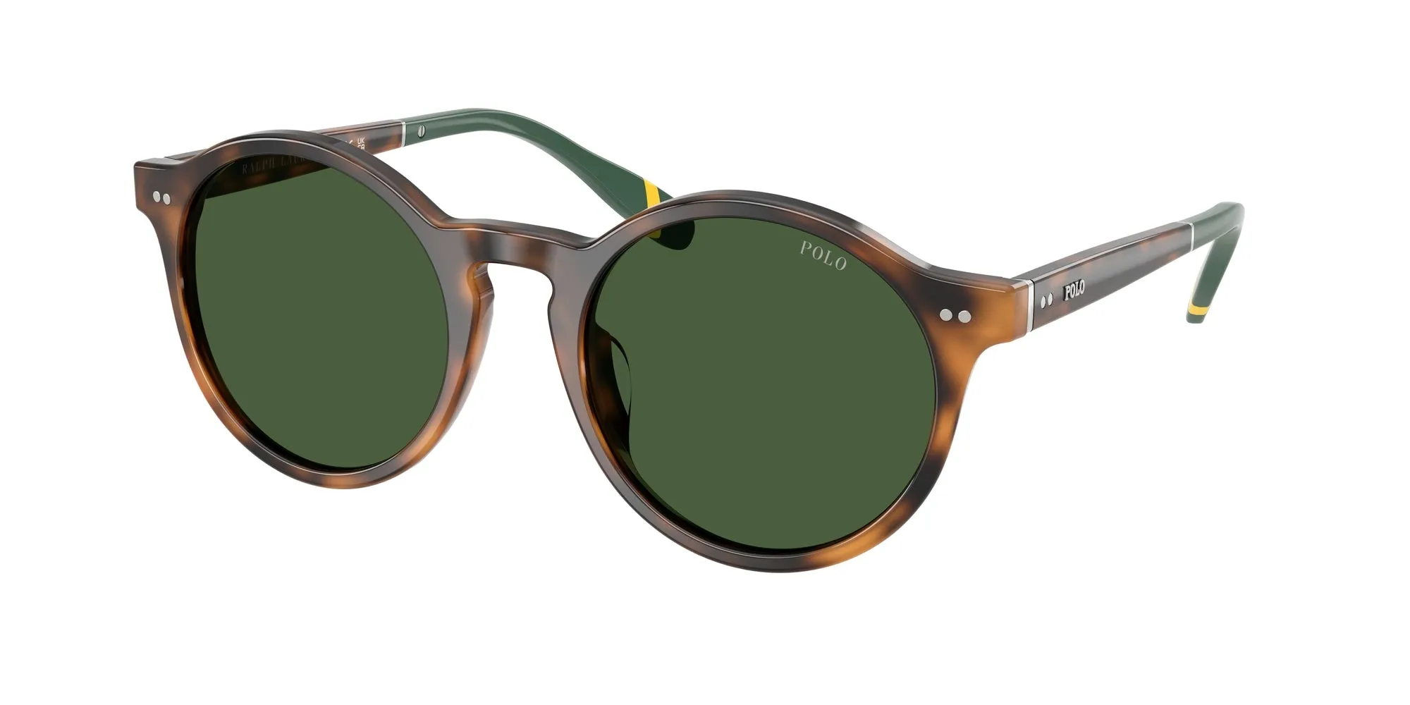 Polo Ralph Lauren PH4204U 608971 Occhiali da sole Acetato Rosso Verde Pantos Normale - immagine 1