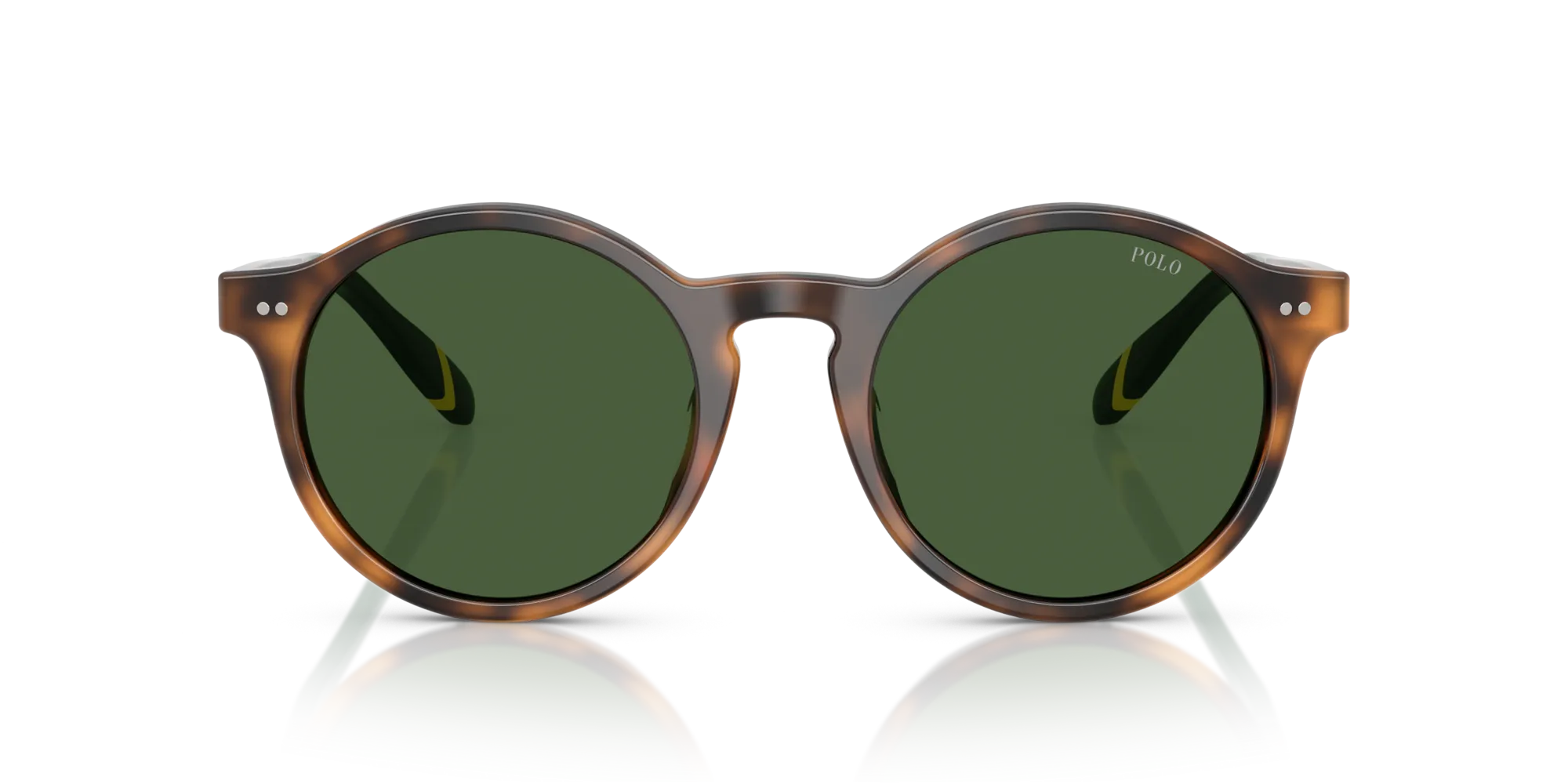 Polo Ralph Lauren PH4204U 608971 Occhiali da sole Acetato Rosso Verde Pantos Normale - immagine 3