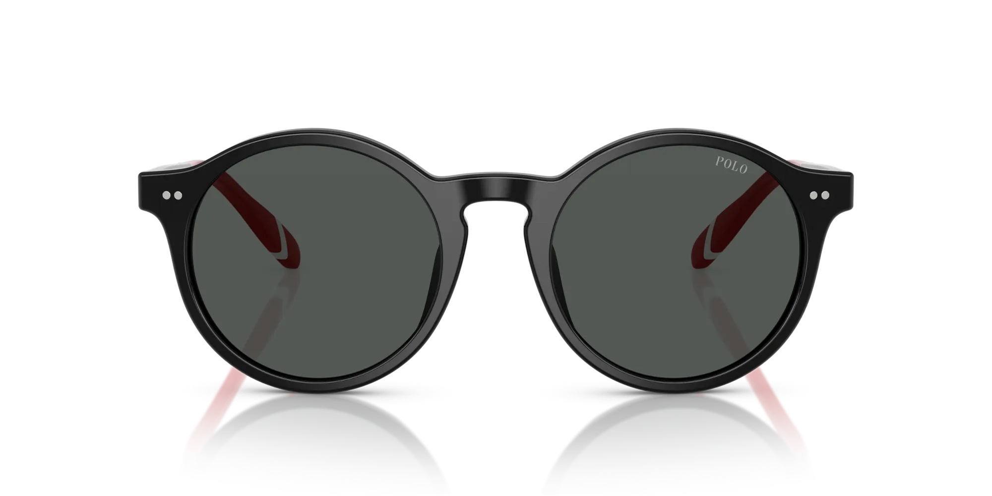 Polo Ralph Lauren PH4204U 562687 Occhiali da sole Acetato Nero Grigio Pantos Normale - immagine 3