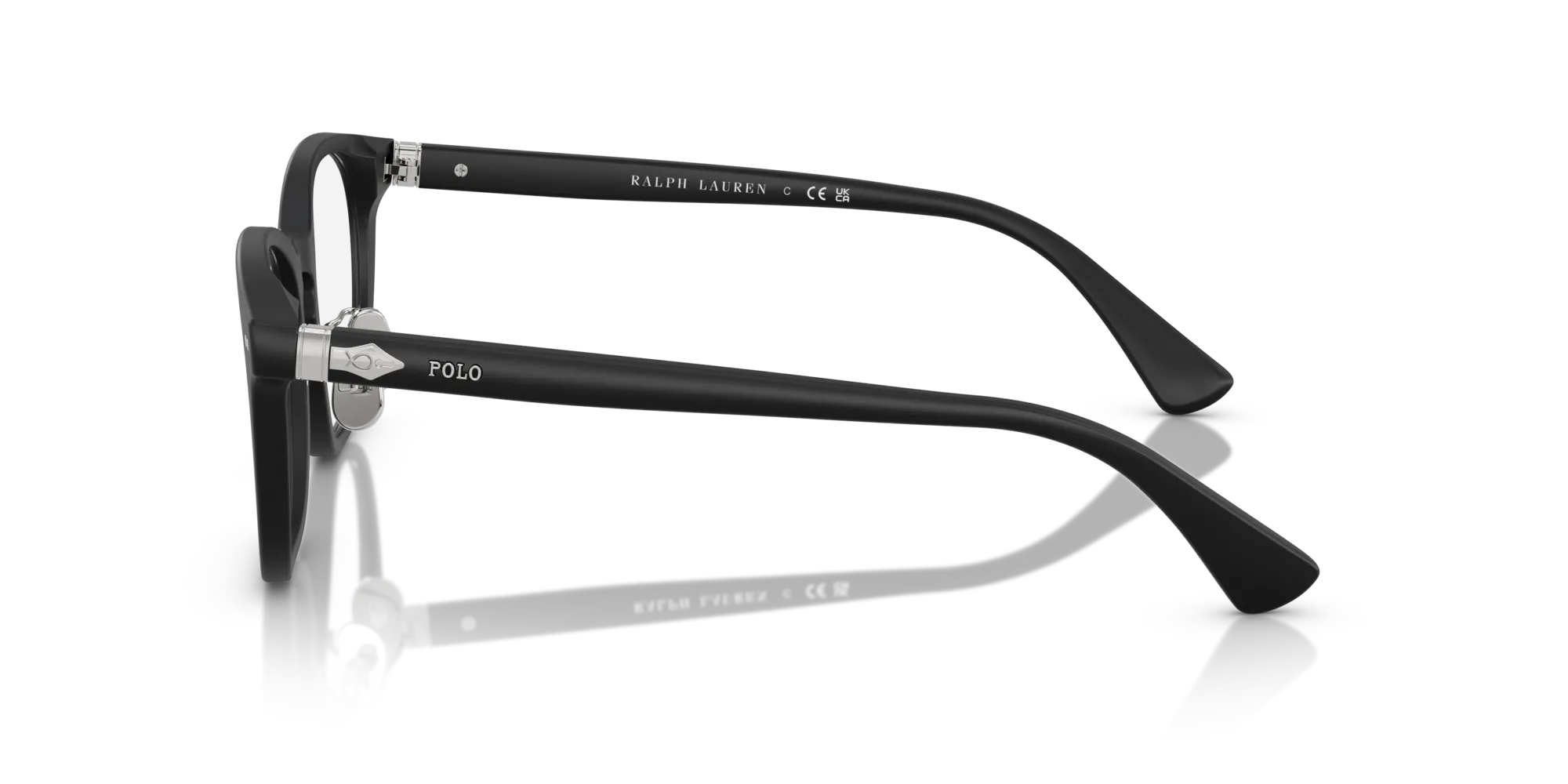 Polo Ralph Lauren PH2285D 5389 Montature da vista Acetato Nero Squadrata Normale - immagine 4