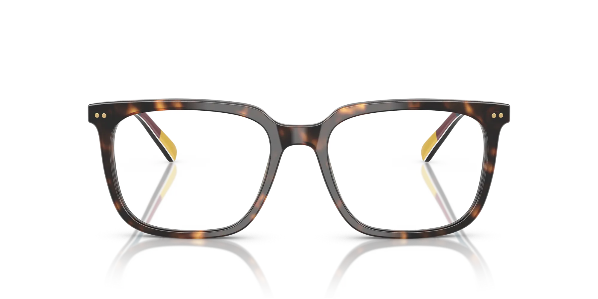 Polo Ralph Lauren PH2284 6212 Montature da vista Acetato Tartaruga Squadrata Normale - immagine 3
