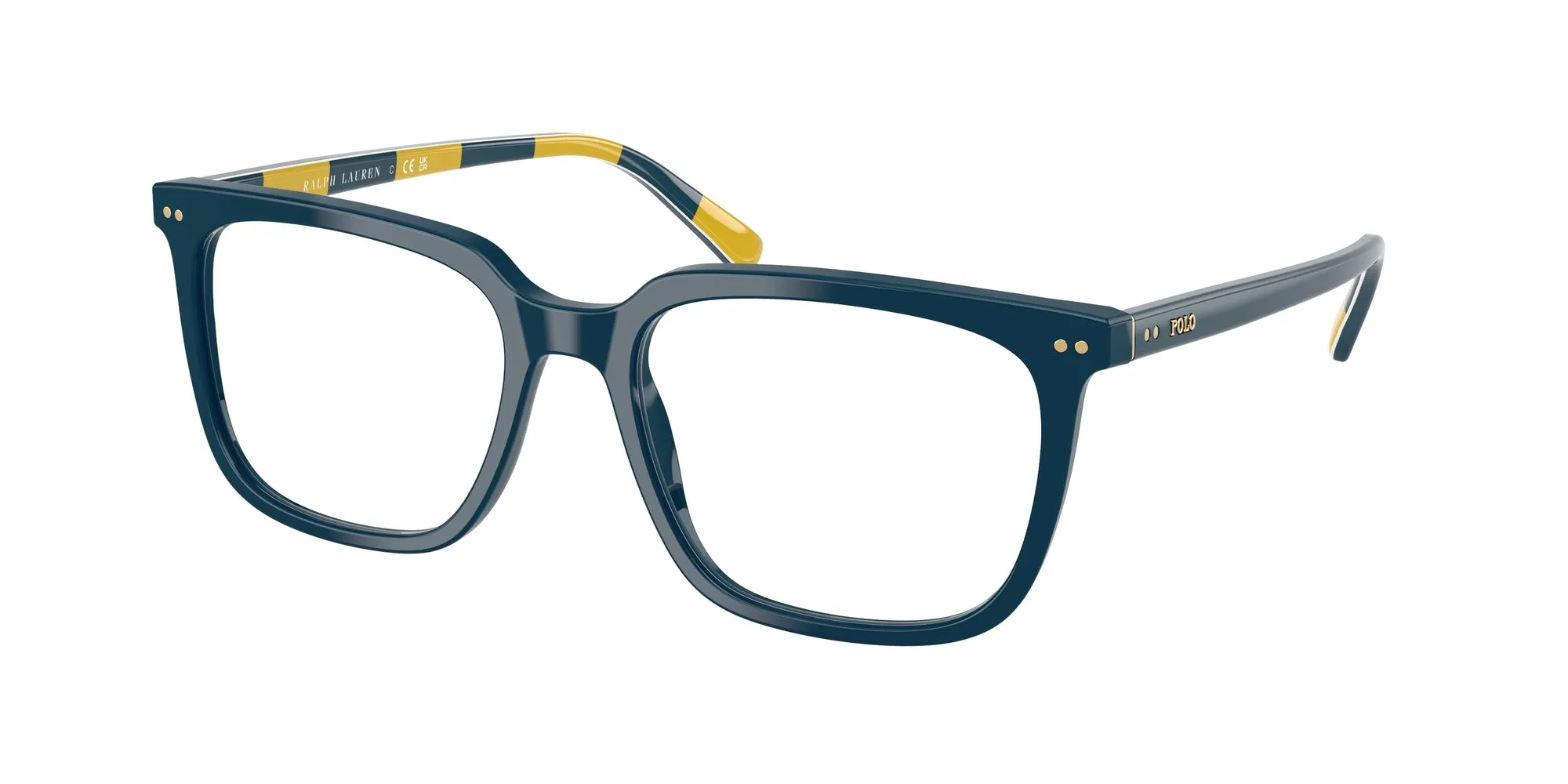 Polo Ralph Lauren PH2284 5465 Montature da vista Acetato Blu Squadrata Normale - immagine 1