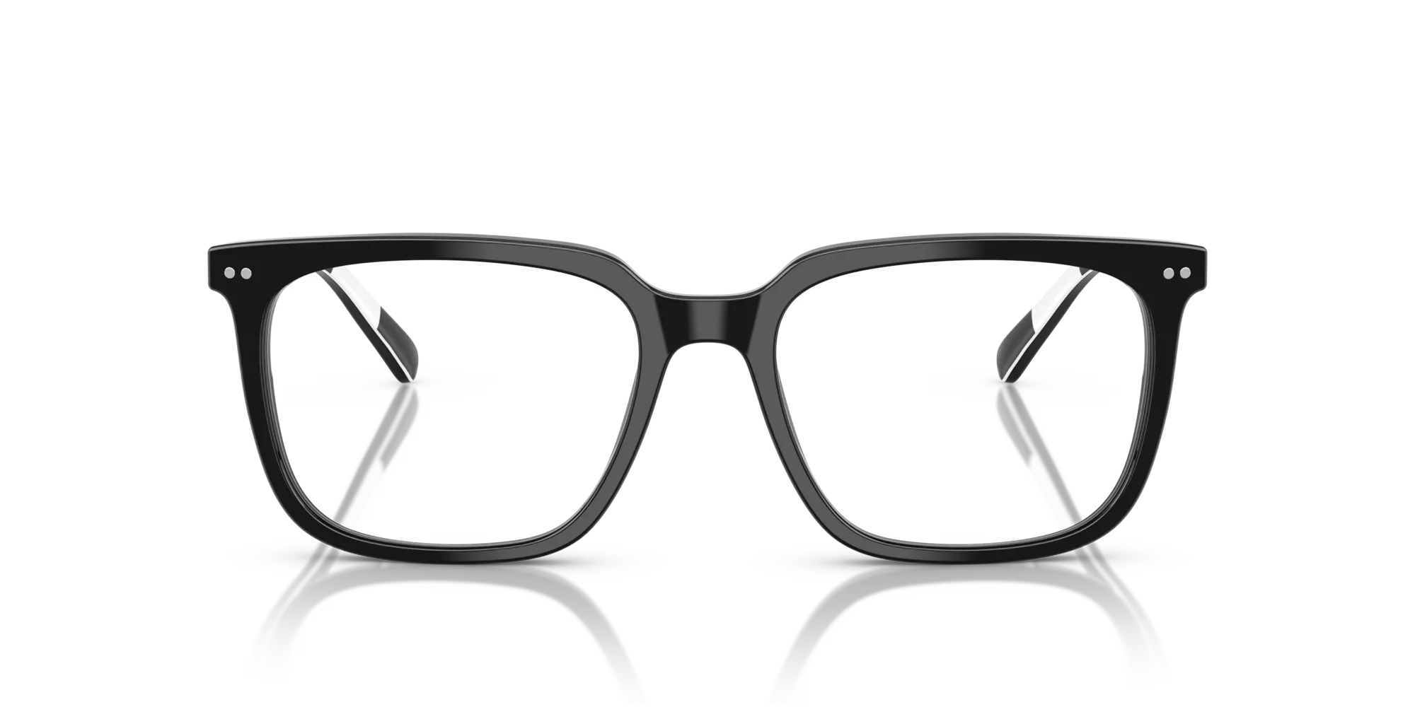 Polo Ralph Lauren PH2284 5001 Montature da vista Acetato Nero Squadrata Normale - immagine 3