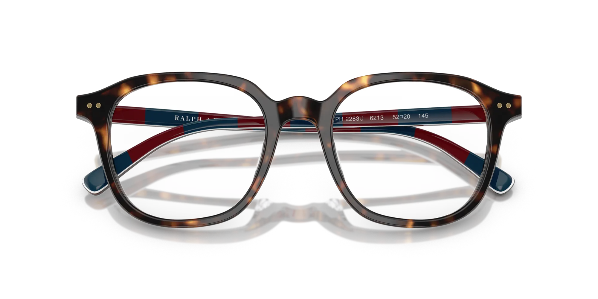 Polo Ralph Lauren PH2283U 6213 Montature da vista Acetato Tartaruga Rotonda Normale - immagine 2