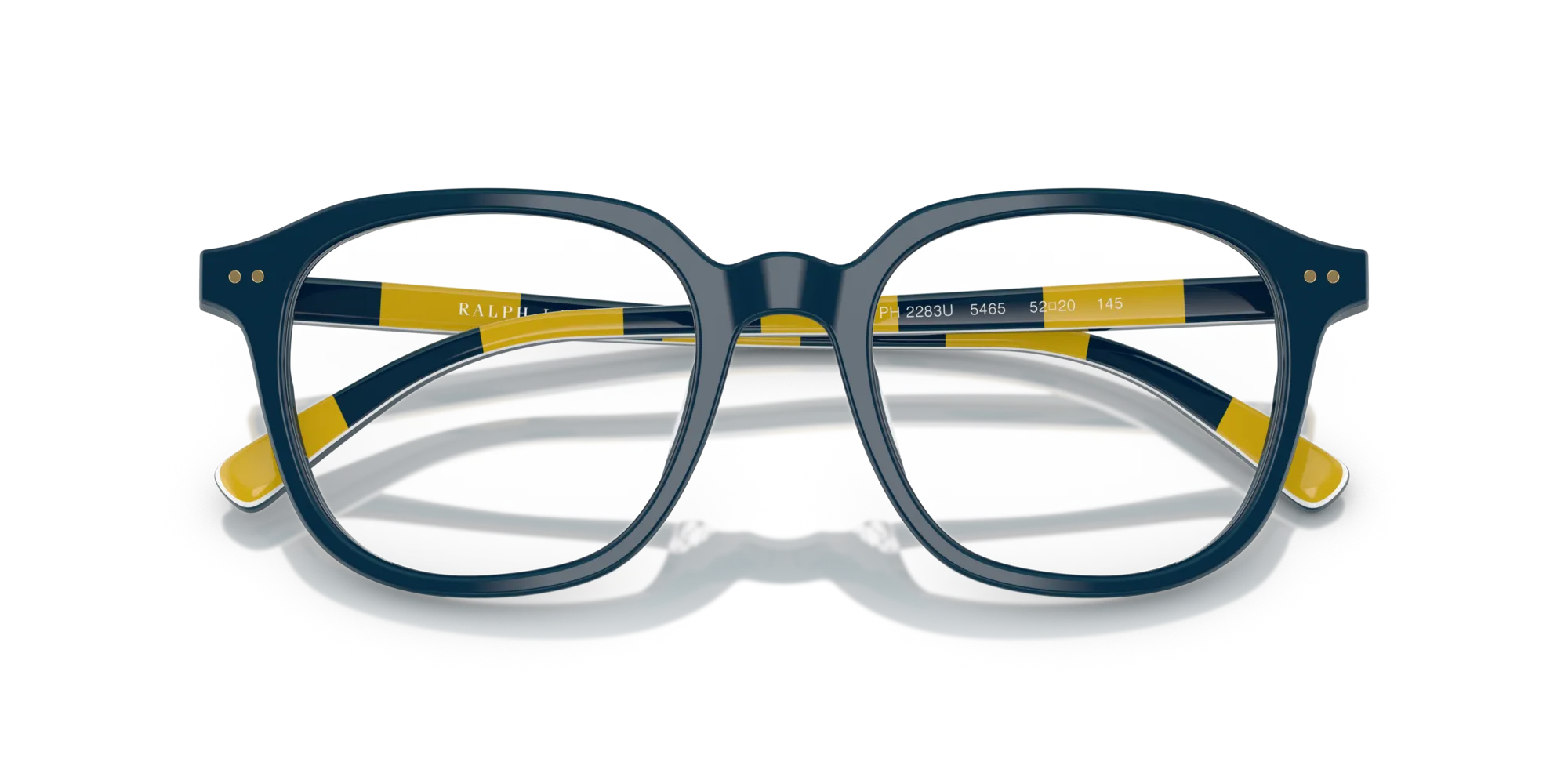 Polo Ralph Lauren PH2283U 5465 Montature da vista Acetato Blu Rotonda Normale - immagine 2