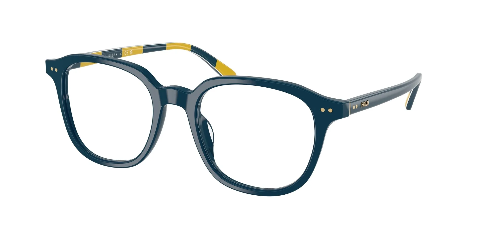 Polo Ralph Lauren PH2283U 5465 Montature da vista Acetato Blu Rotonda Normale - immagine 1
