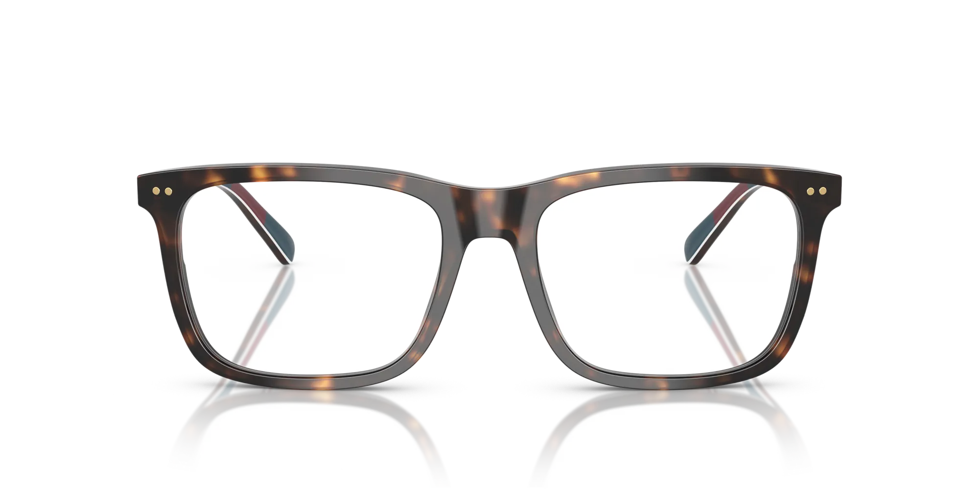 Polo Ralph Lauren PH2282 6213 Montature da vista Acetato Tartaruga Squadrata Normale - immagine 3
