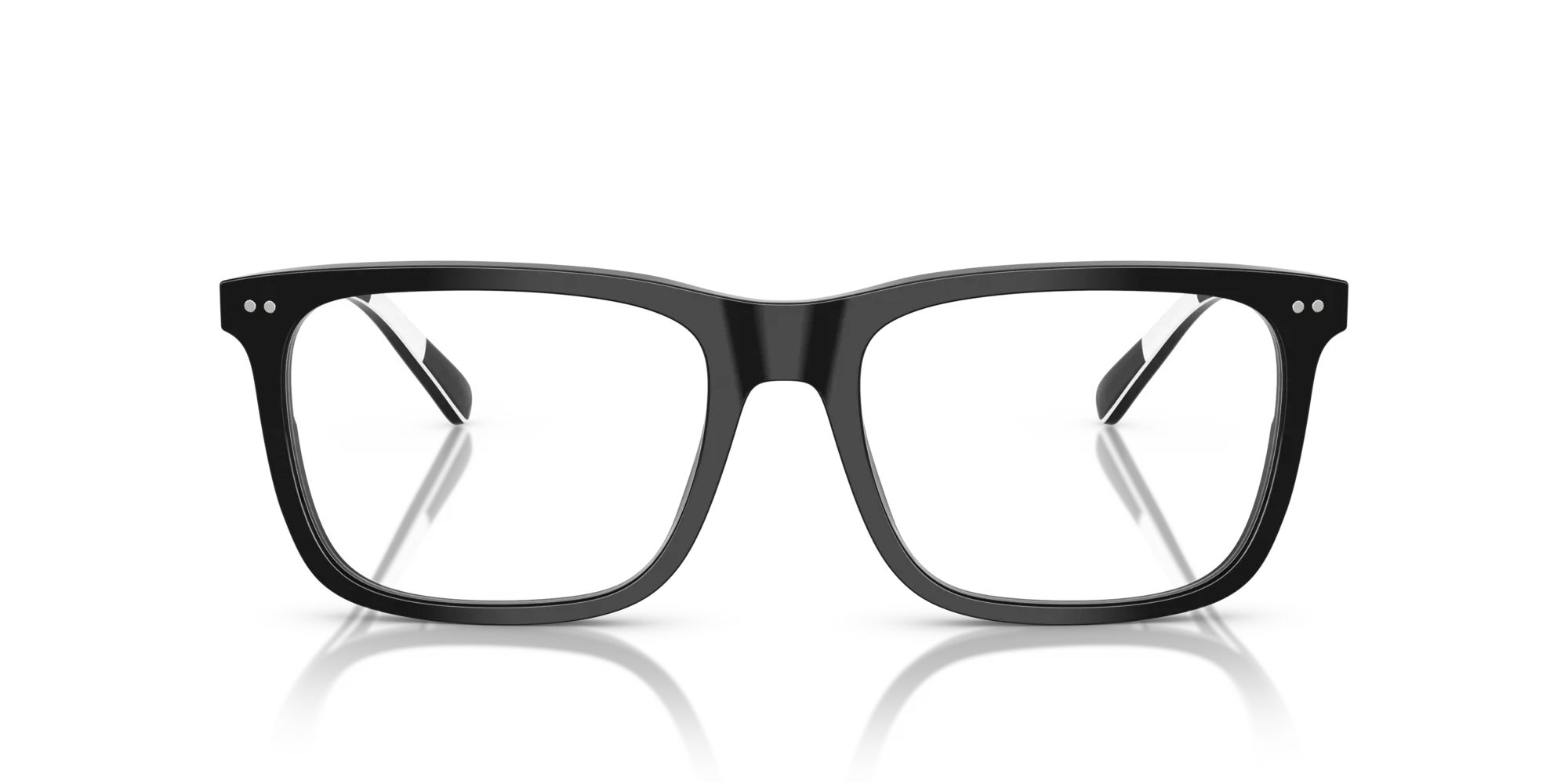 Polo Ralph Lauren PH2282 5001 Montature da vista Acetato Nero Squadrata Normale - immagine 3