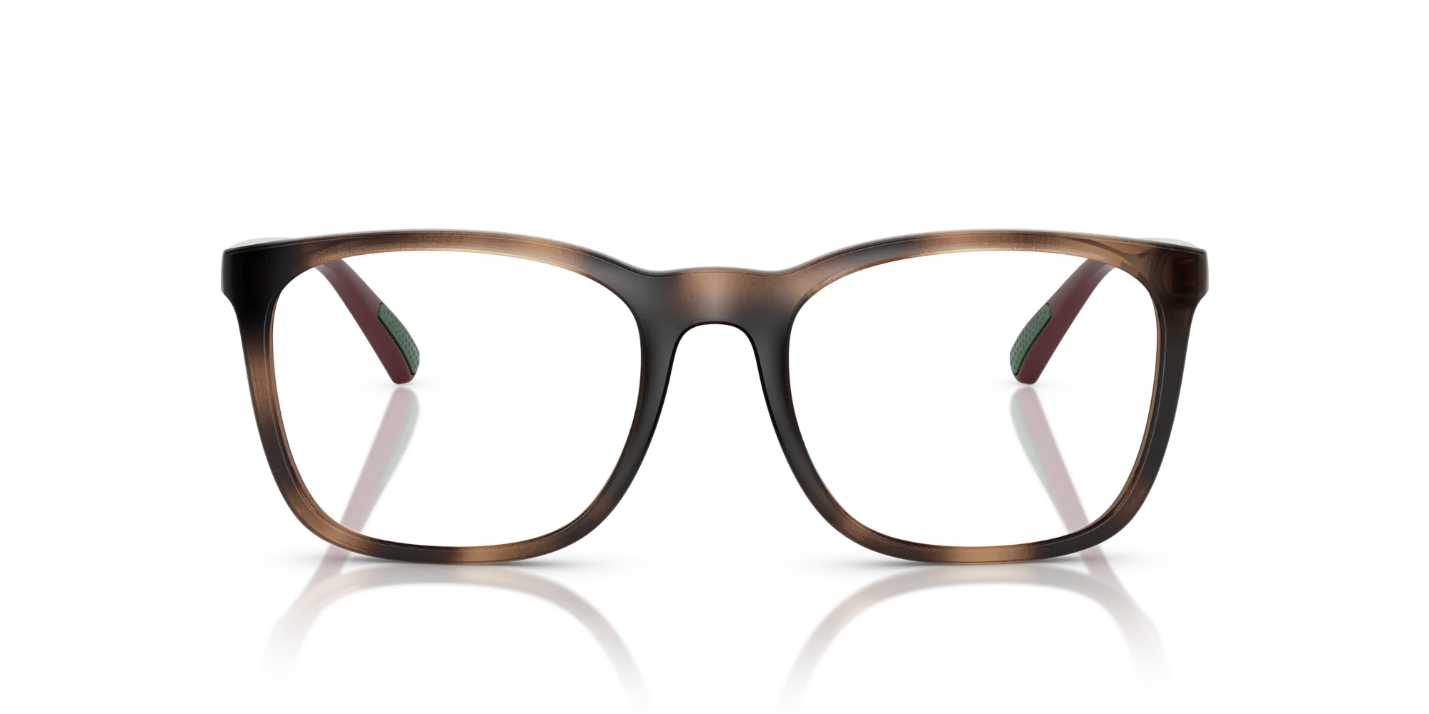 Polo Ralph Lauren PH2281U 6208 Montature da vista Iniettato Tartaruga Trasparente Squadrata Normale - immagine 3
