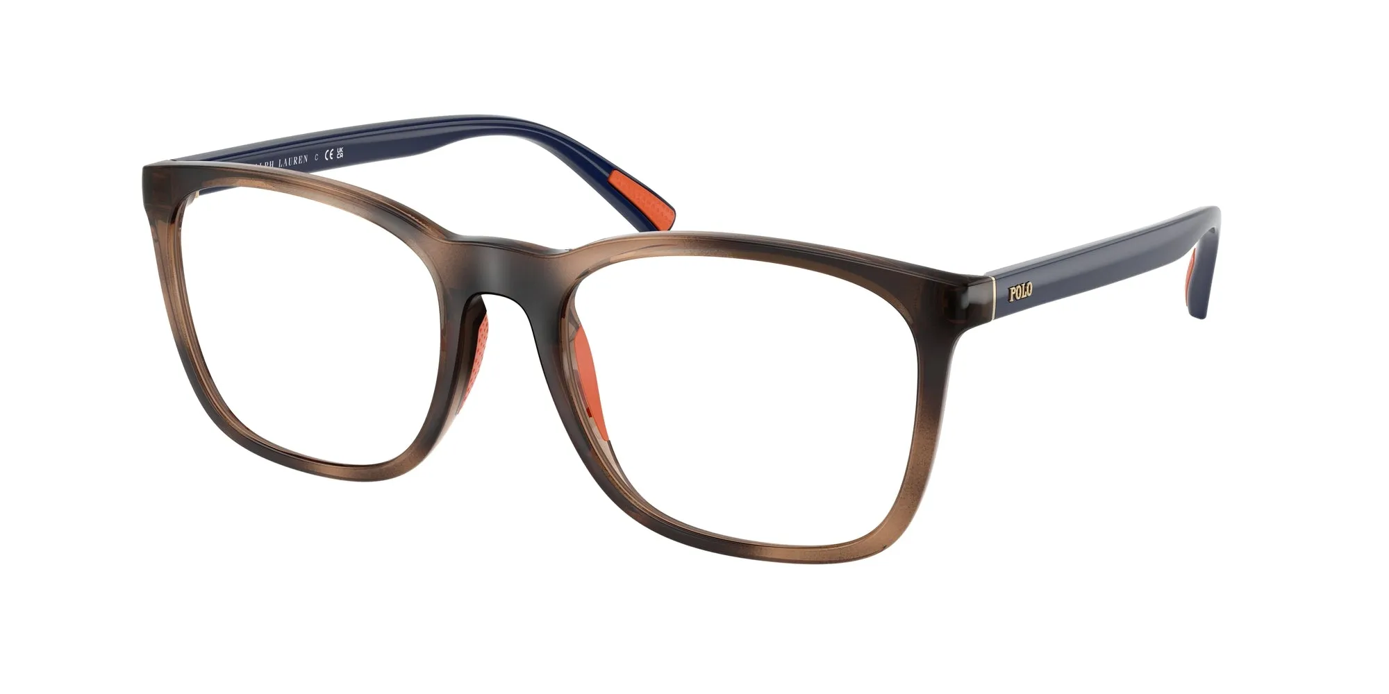 Polo Ralph Lauren PH2281U 6070 Montature da vista Iniettato Tartaruga Squadrata Normale - immagine 1