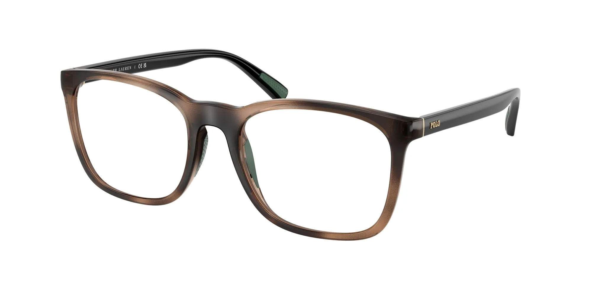 Polo Ralph Lauren PH2281U 5974 Montature da vista Iniettato Tartaruga Squadrata Normale - immagine 1