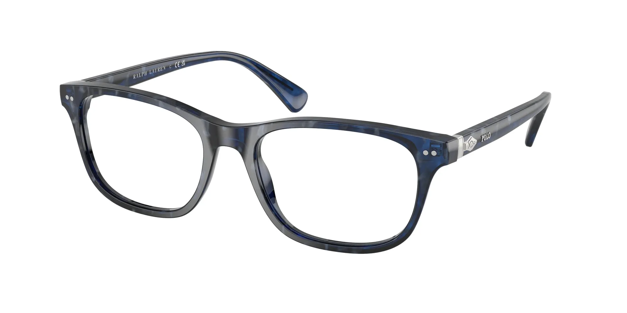 Polo Ralph Lauren PH2280 6183 Montature da vista Acetato Blu Squadrata Normale - immagine 1