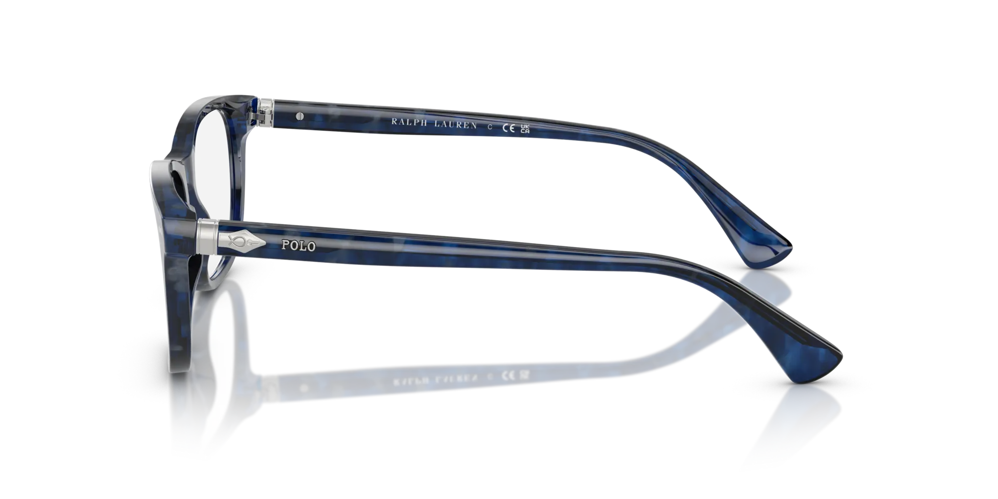 Polo Ralph Lauren PH2280 6183 Montature da vista Acetato Blu Squadrata Normale - immagine 4