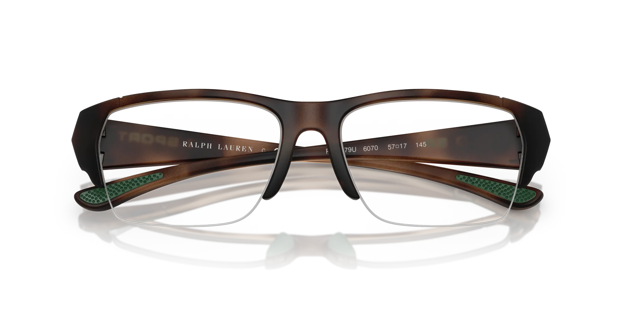 Polo Ralph Lauren PH2279U 6070 Montature da vista Iniettato Tartaruga Squadrata Normale - immagine 2