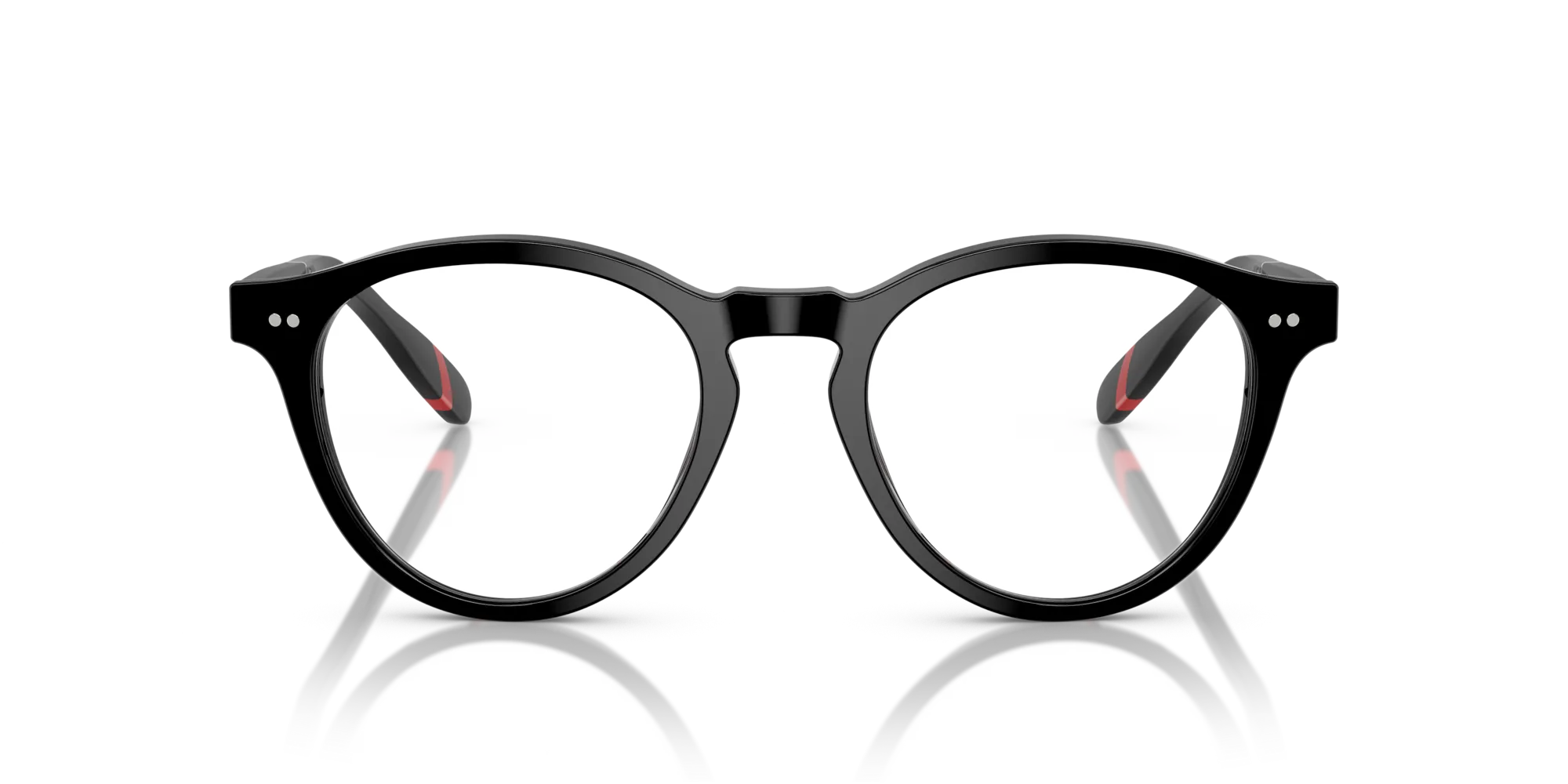 Polo Ralph Lauren PH2268 5523 Montature da vista Acetato Nero Squadrata Normale - immagine 3