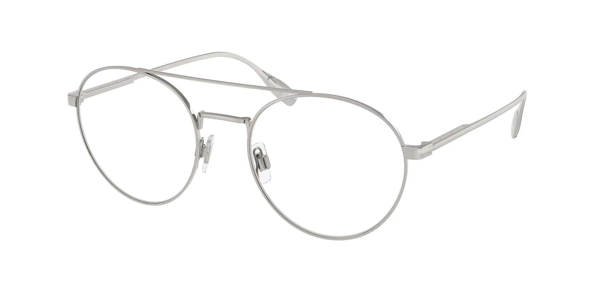 Polo Ralph Lauren PH1234 9423 Montature da vista Metallo Argento Trasparente Rotonda Normale - immagine 1