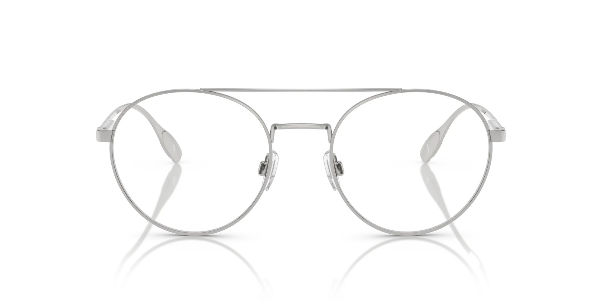 Polo Ralph Lauren PH1234 9423 Montature da vista Metallo Argento Trasparente Rotonda Normale - immagine 3