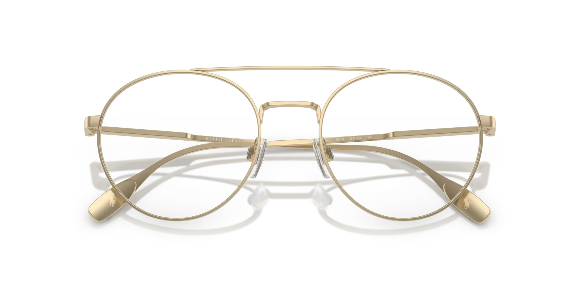 Polo Ralph Lauren PH1234 9211 Montature da vista Metallo Oro Rotonda Normale - immagine 2