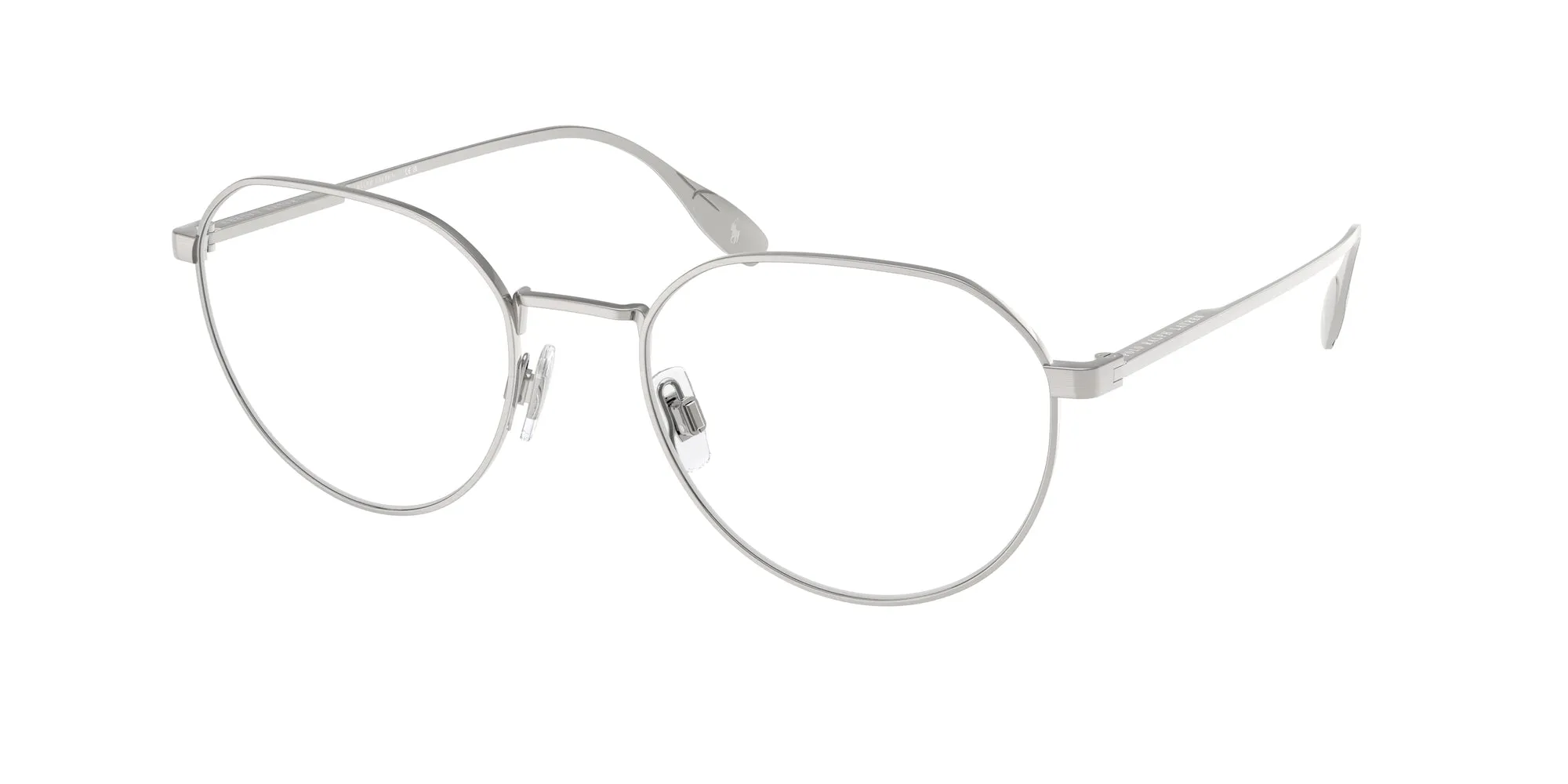 Polo Ralph Lauren PH1233 9423 Montature da vista Metallo Argento Rotonda Normale - immagine 1