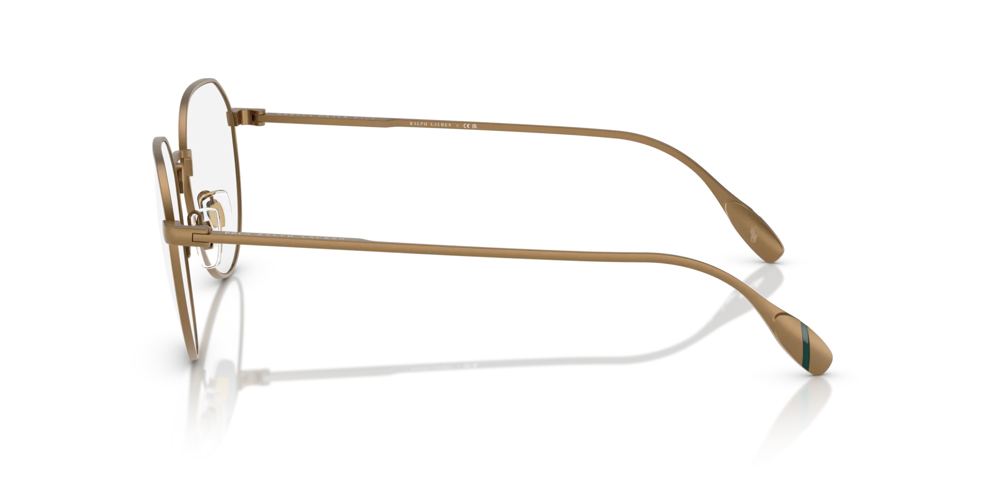 Polo Ralph Lauren PH1233 9324 Montature da vista Metallo Marrone Rotonda Normale - immagine 4