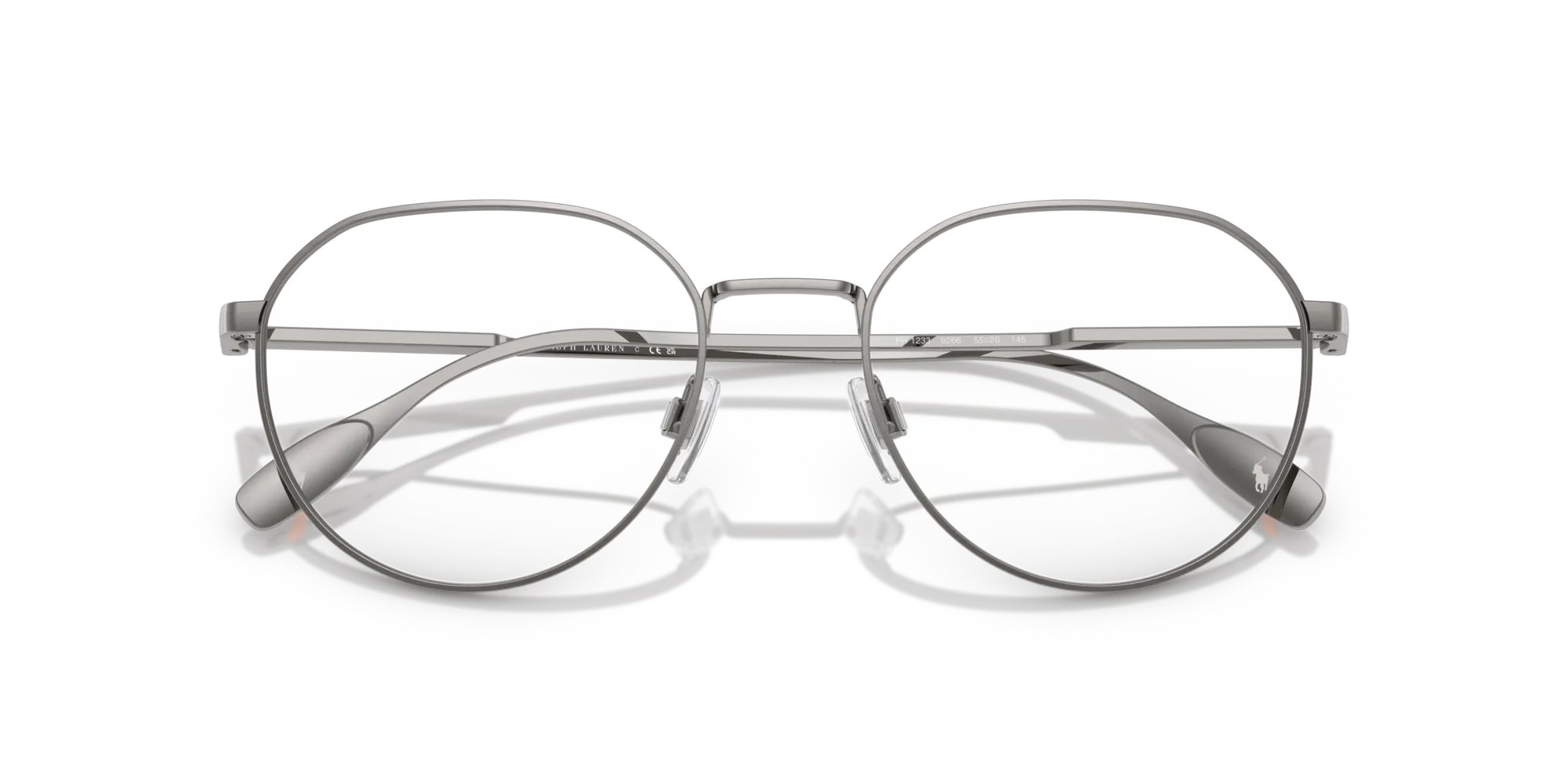 Polo Ralph Lauren PH1233 9266 Montature da vista Metallo Grigio Rotonda Normale - immagine 2
