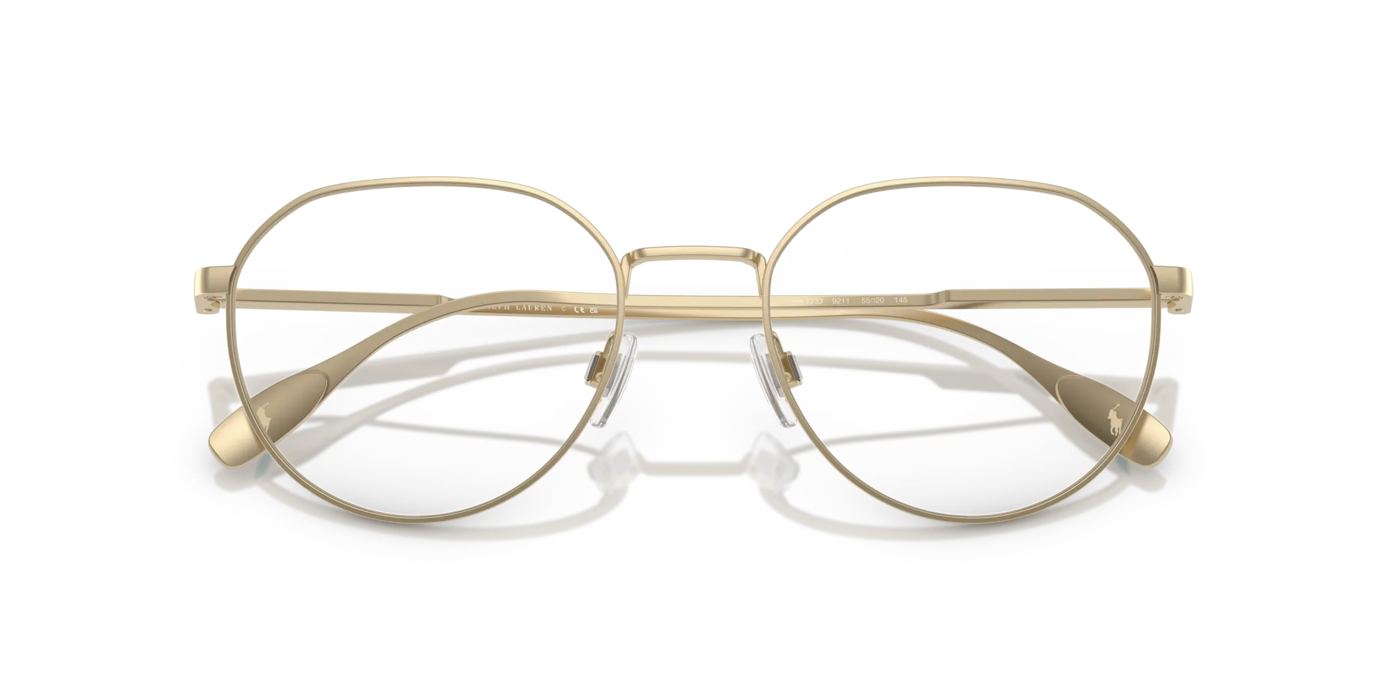 Polo Ralph Lauren PH1233 9211 Montature da vista Metallo Oro Rotonda Normale - immagine 2