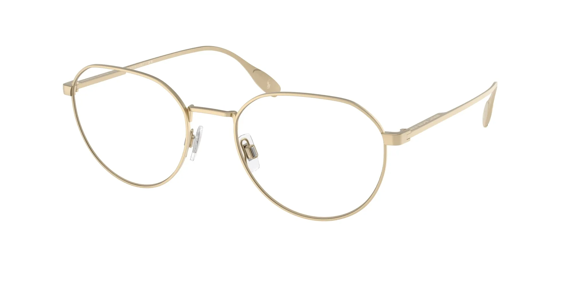 Polo Ralph Lauren PH1233 9211 Montature da vista Metallo Oro Rotonda Normale - immagine 1