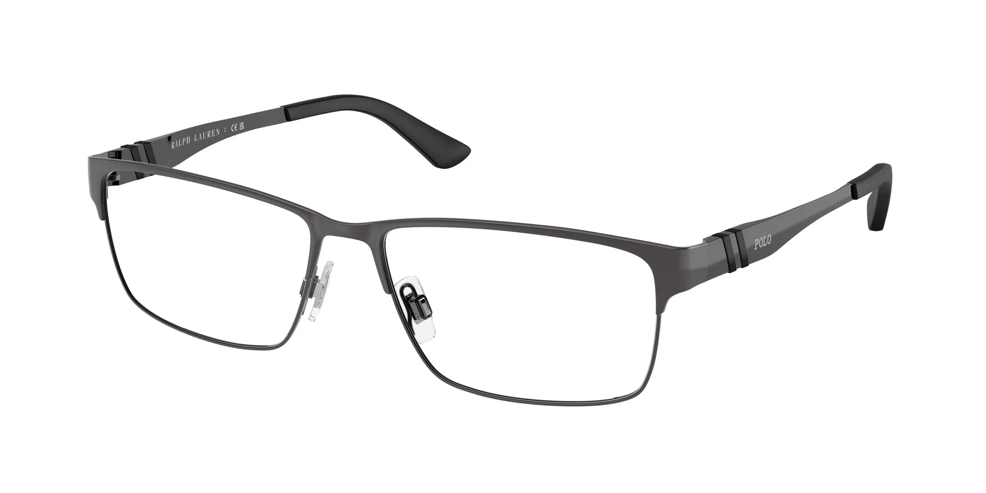 Polo Ralph Lauren PH1147 9215 Montature da vista Metallo Grigio Squadrata Normale - immagine 1