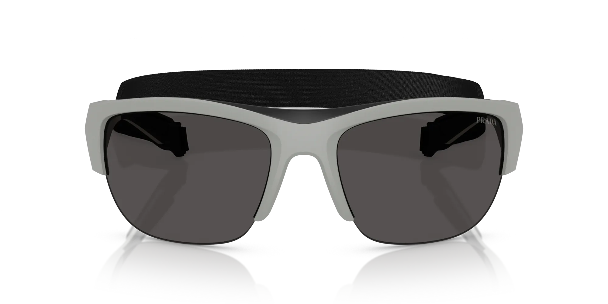 Prada Linea Rossa PS A01S 13Z5S0 Occhiali da sole Iniettato Grigio Grigio Pillow Normale - immagine 3