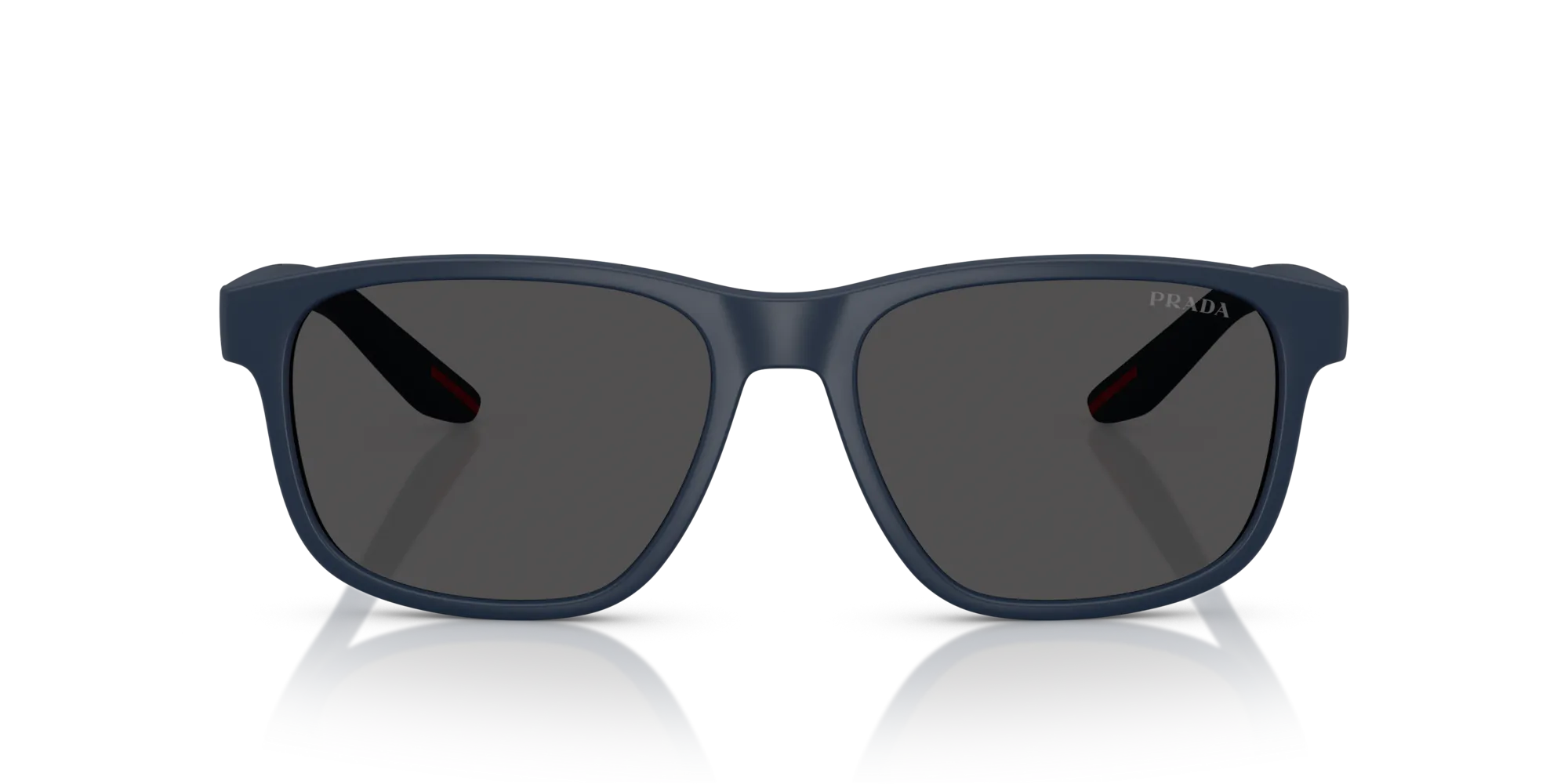 Prada Linea Rossa PS 06YS TFY06F Occhiali da sole Iniettato Blu Grigio Pillow Normale - immagine 3