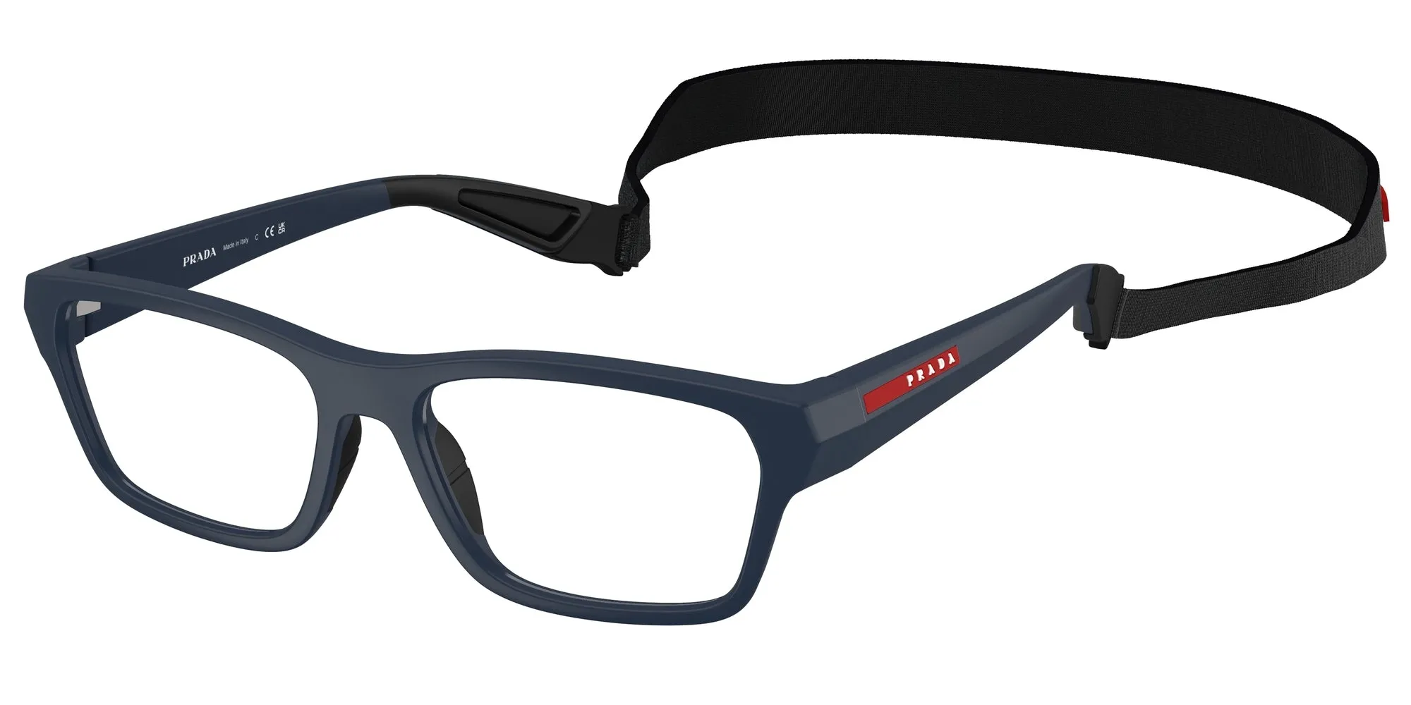 Prada Linea Rossa PS 03RV MAG1O1 Montature da vista Iniettato Blu Pillow Normale - immagine 1