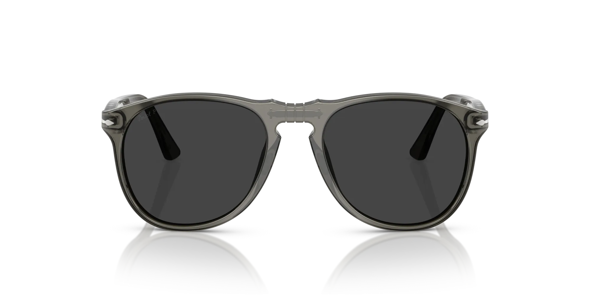 Persol PO9649S 110348 Occhiali da sole Acetato Grigio Grigio Pilot Polarizzata - immagine 3